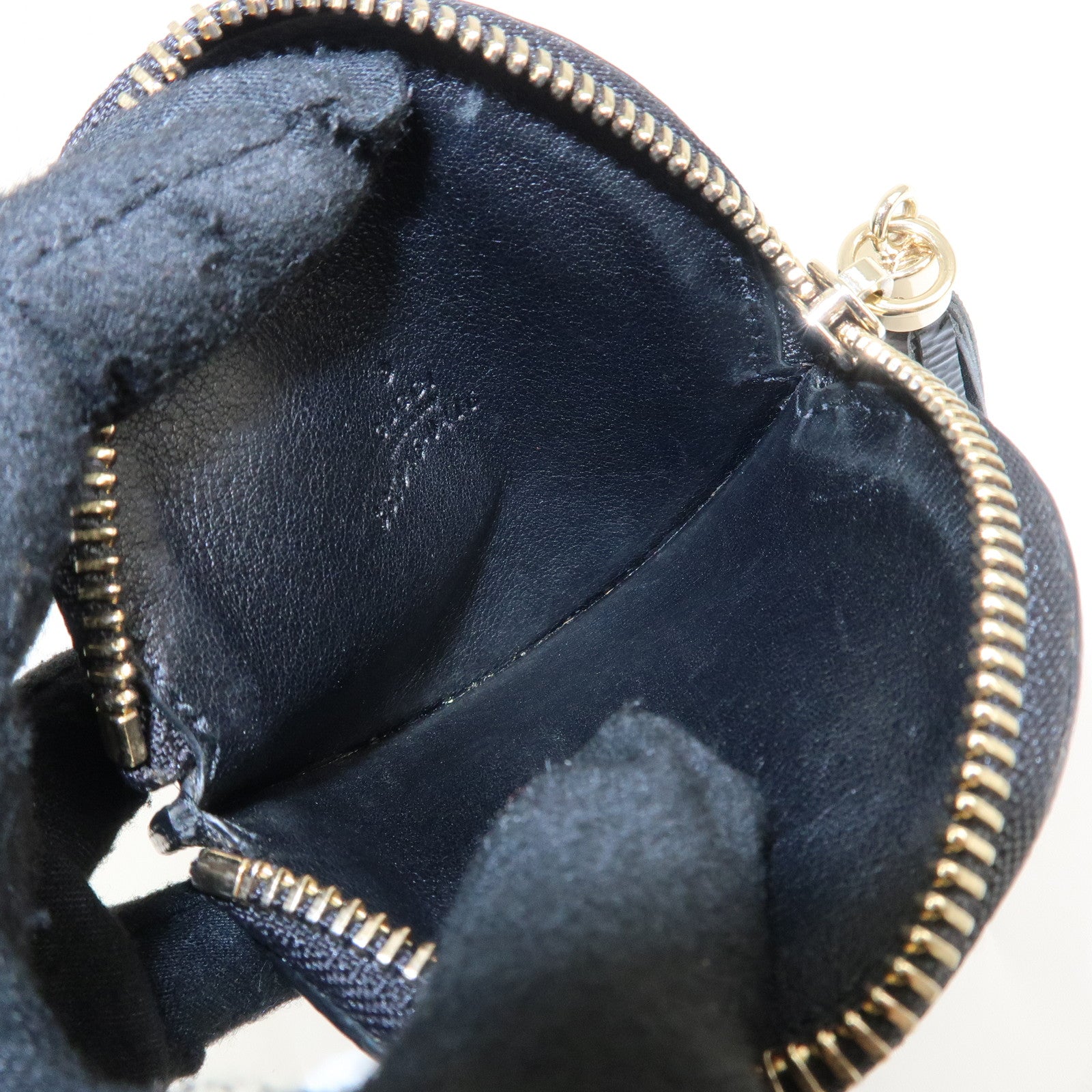 GUCCI SOHO Patent Leather Coin Purse Black 337946 Used