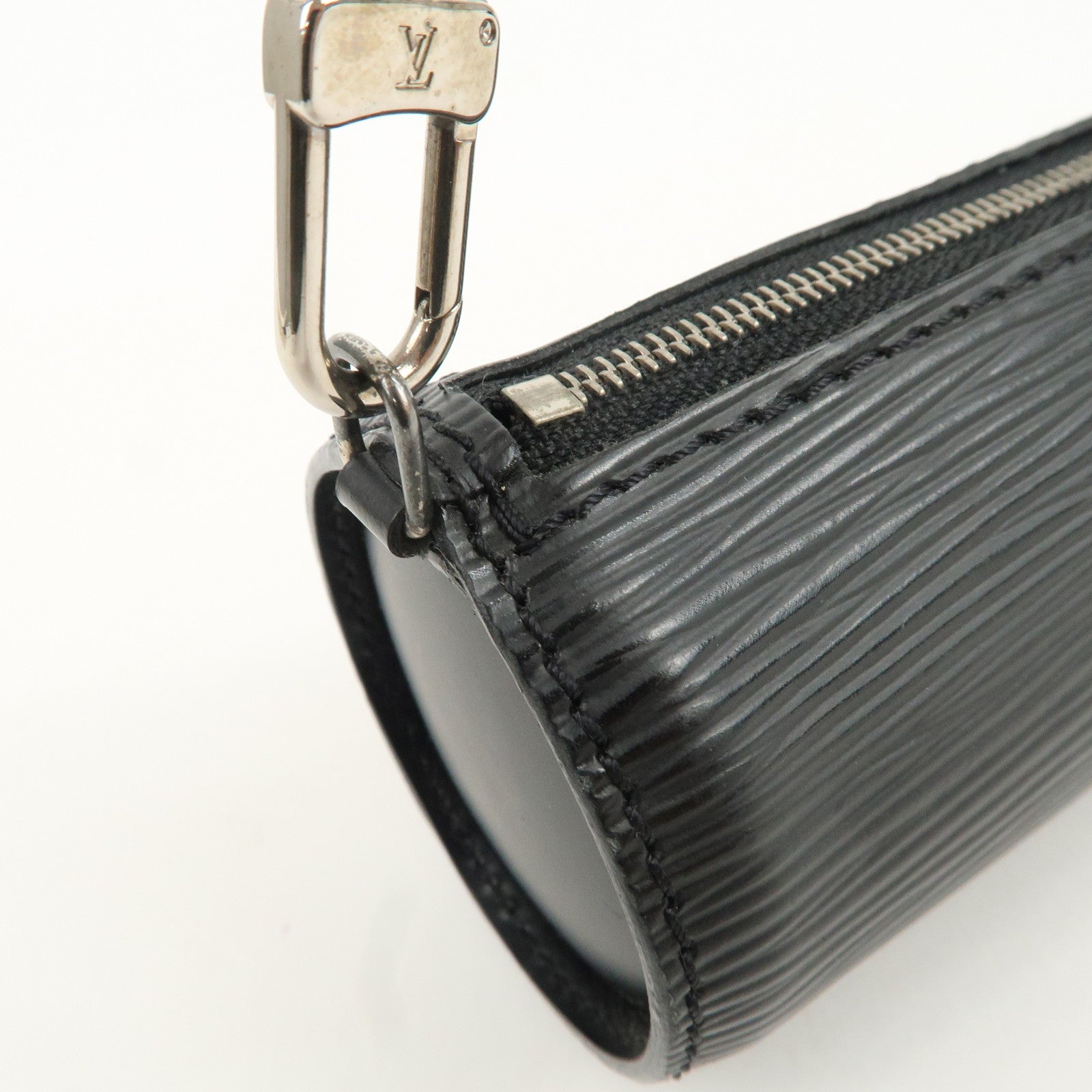 Louis Vuitton Epi Soufflot Pouch For Soufflot Bag Noir Black Used