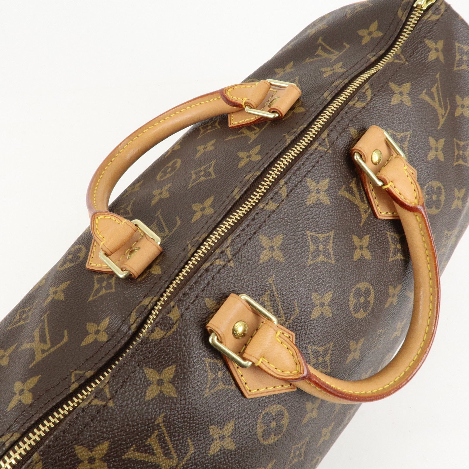 Louis Vuitton Monogram Speedy 35 Hand Bag Boston Bag M41524 Used