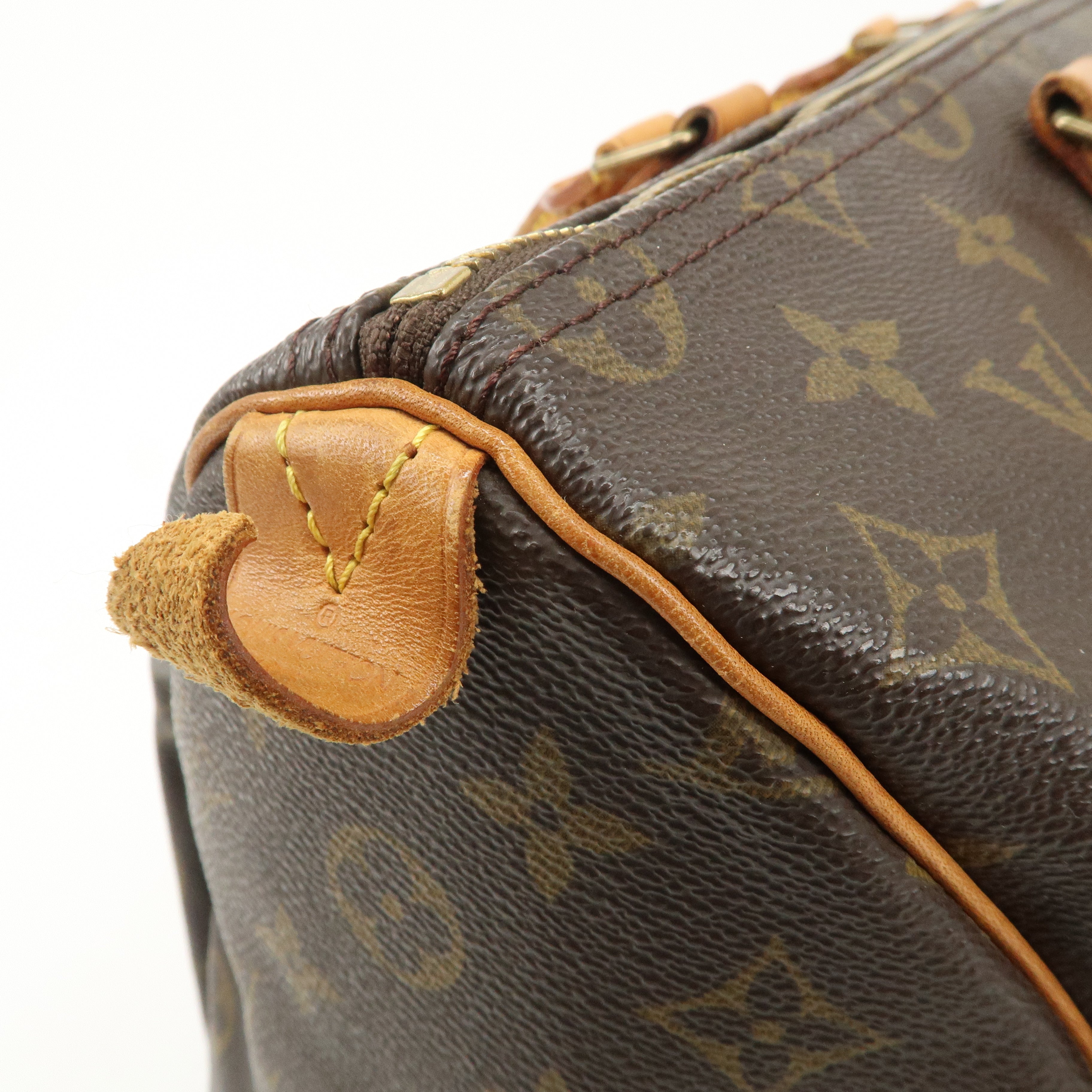 Louis Vuitton Monogram Speedy 35 Hand Bag Boston Bag M41524 Used