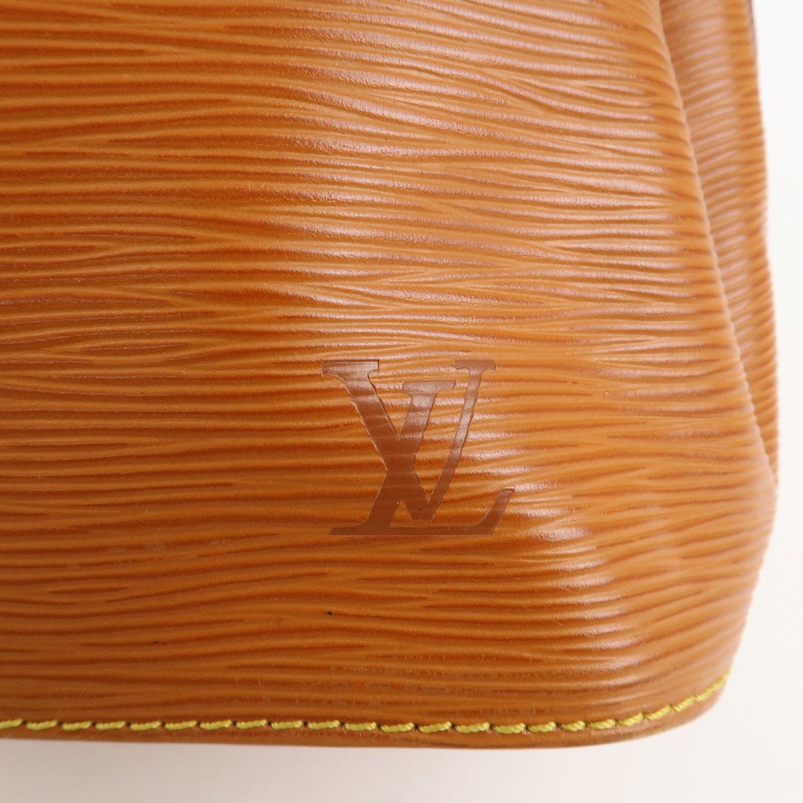 Louis Vuitton Epi Petit Noe Shoulder Bag Zipang Gold M44108 Used