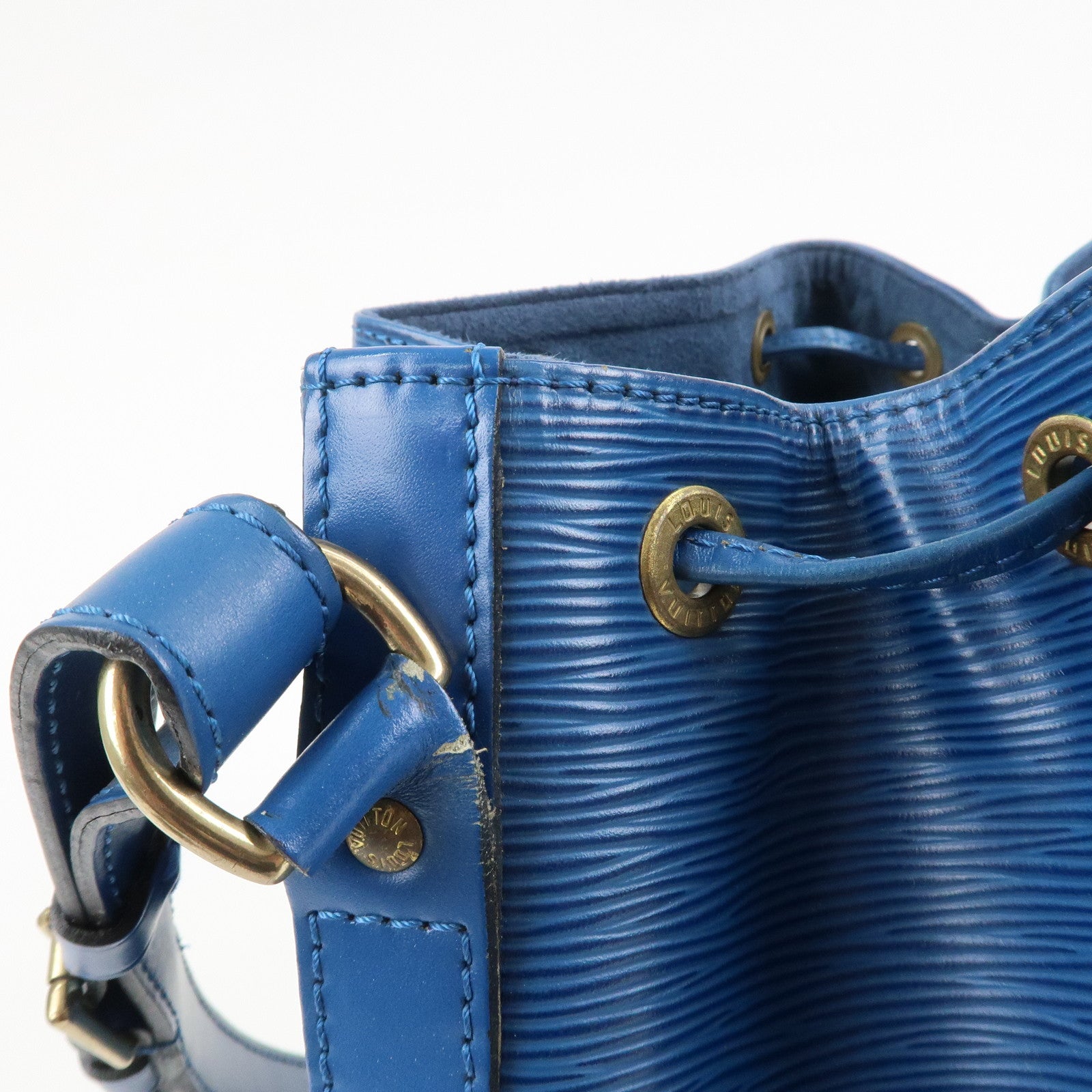 Louis Vuitton Epi Petit Noe Shoulder Bag Toledo Blue M44105 Used