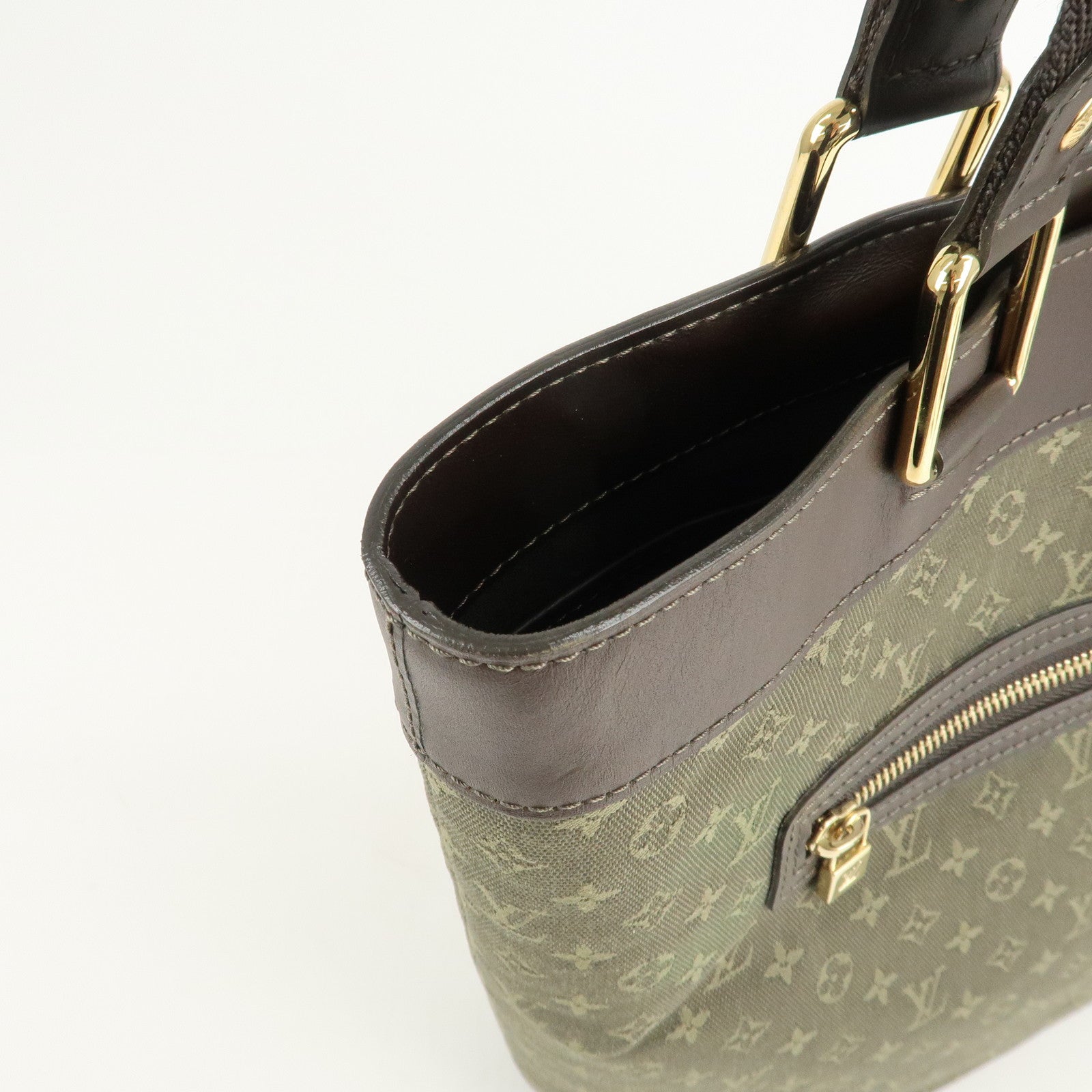 Louis Vuitton Monogram Mini Lucille GM TST Khaki M92681 Used
