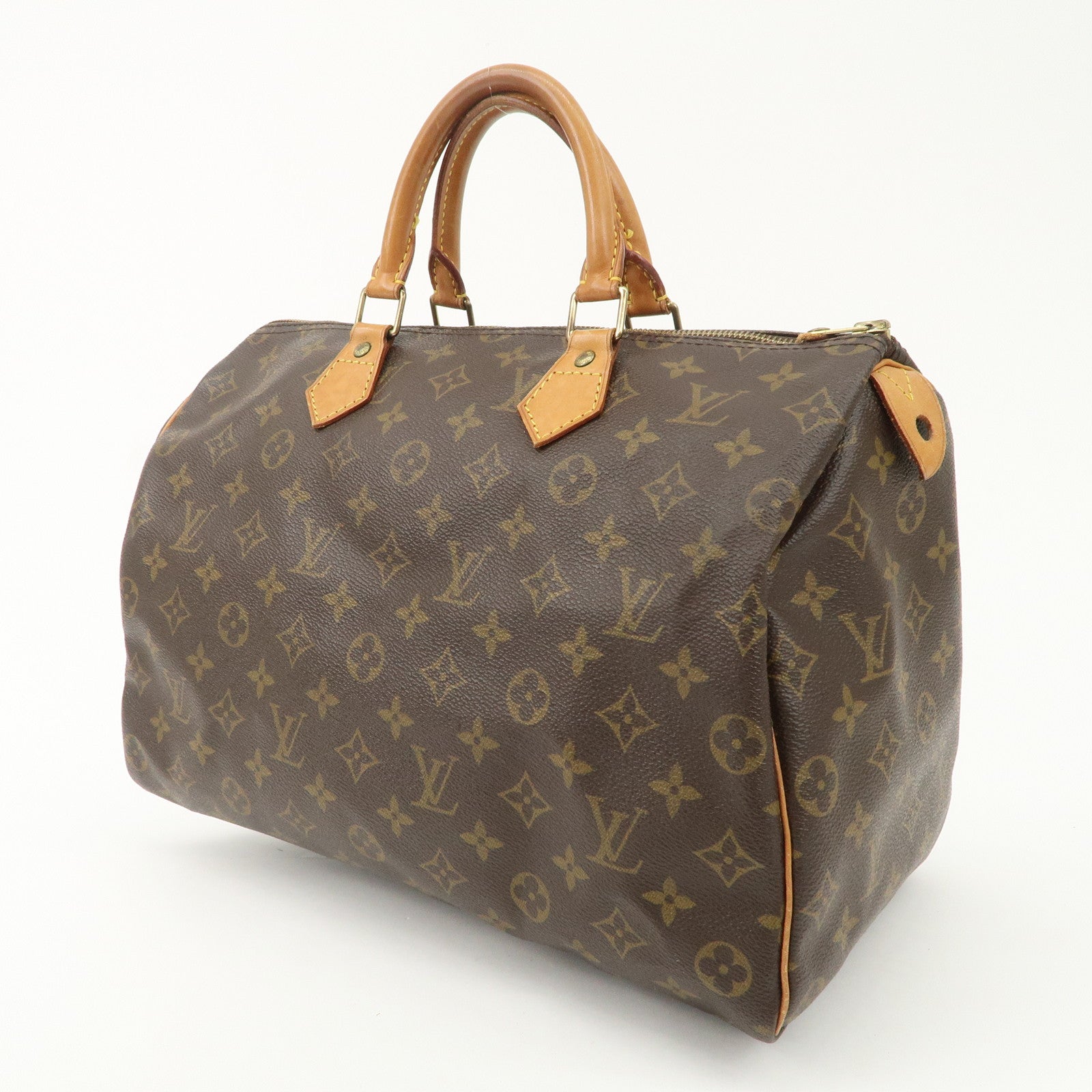 Louis Vuitton Monogram Speedy 35 Boston Bag Hand Bag M41524