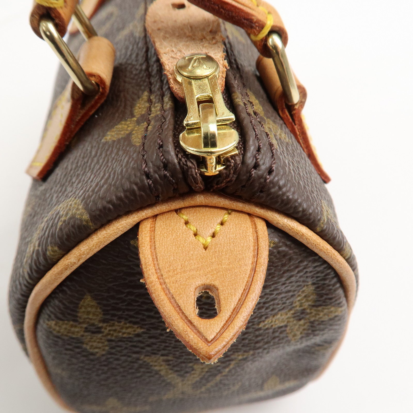 Louis Vuitton Monogram Mini Speedy & Strap M41534 J00145 Used