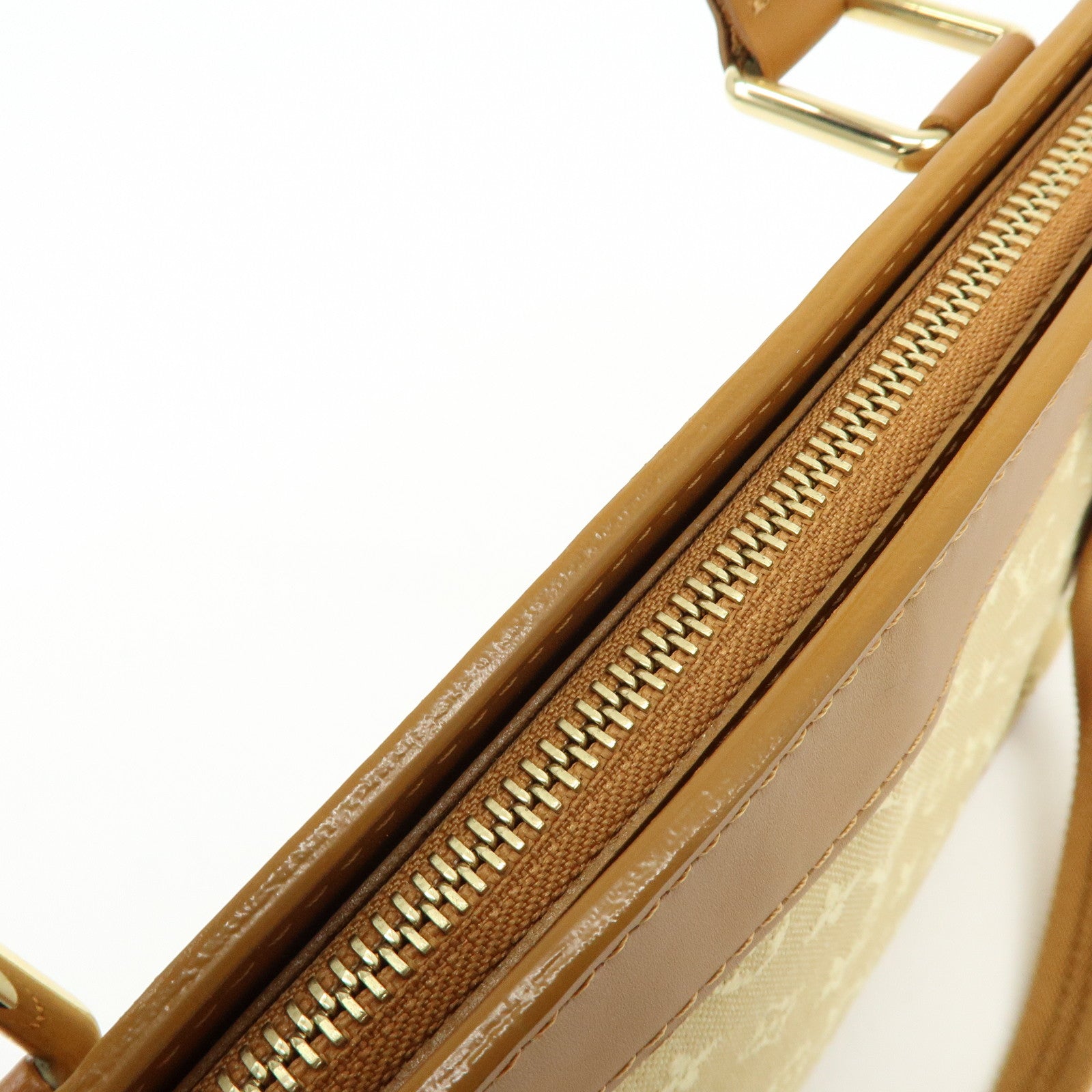 Louis Vuitton Monogram Mini Lucille PM Hand Bag Beige M92684