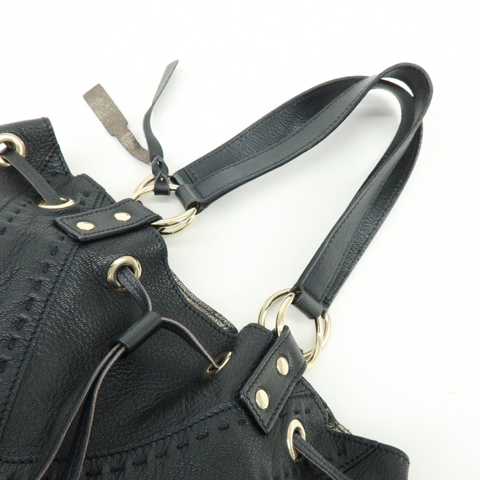 SAINT LAURENT PARIS Y Line Sac Double Reversible Tote Bag 168484