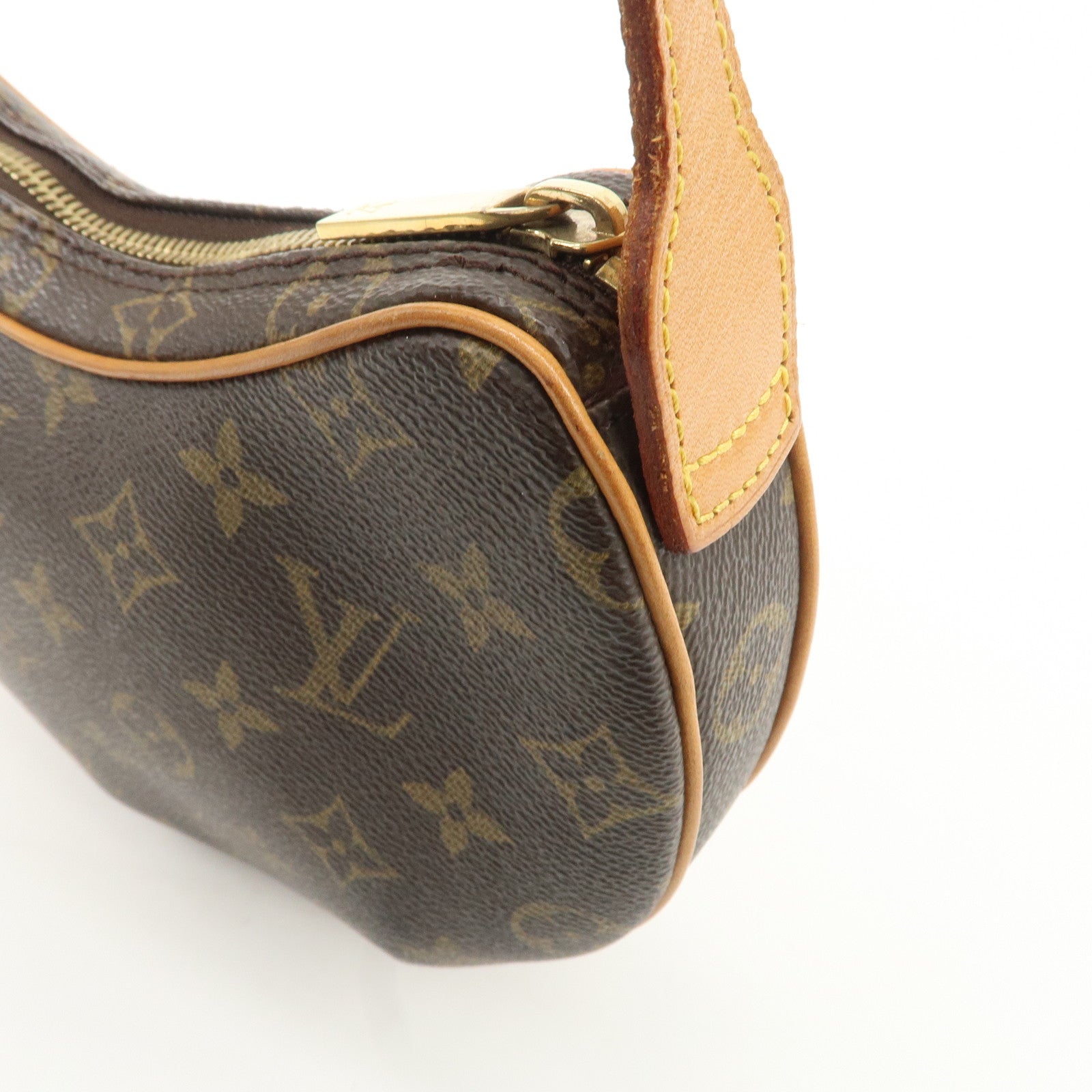 Louis Vuitton Monogram Pochette Croissant Shoulder Bag M51510 Used
