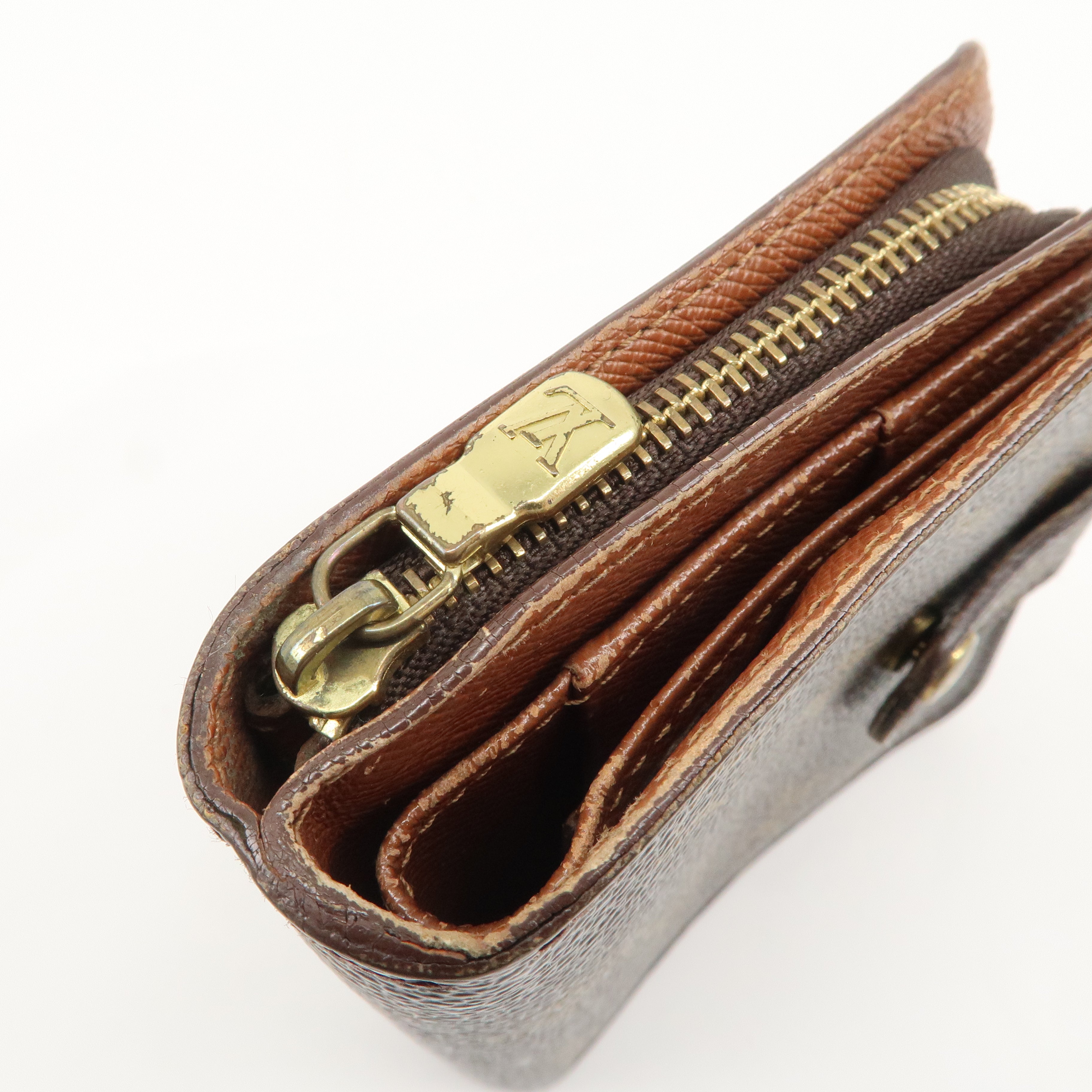 Louis Vuitton Monogram Set Of 4 Compact Small Wallet M61667 M61663Used F/S Used