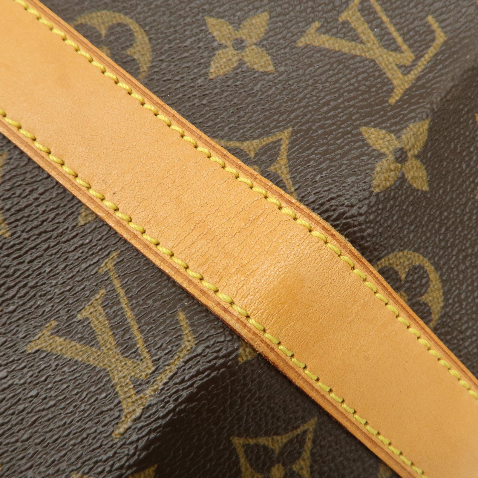 Louis Vuitton Monogram Keep All 50 Boston Bag Brown M41426 Used