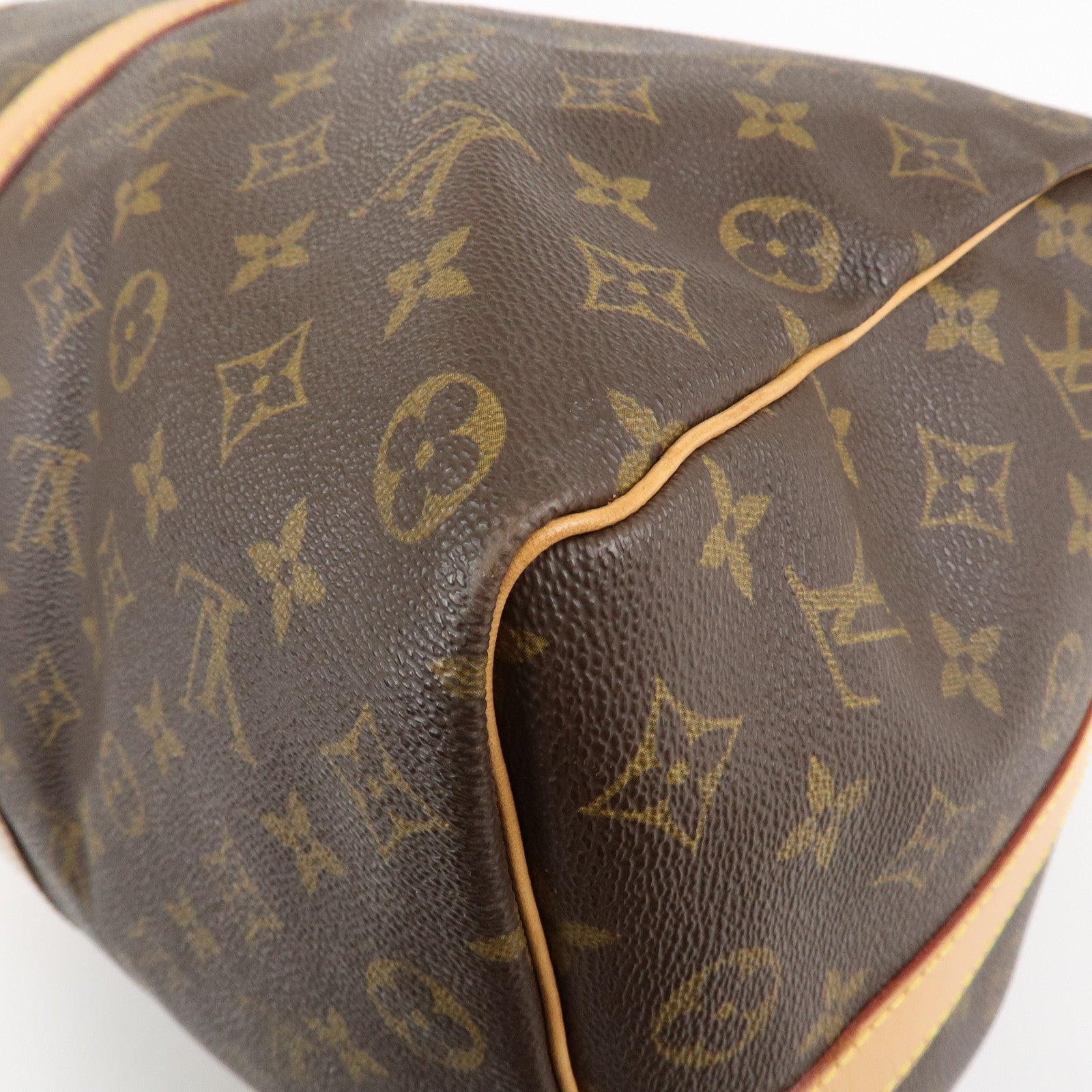 Louis Vuitton Monogram Keep All Bandouliere 50 Boston Bag M41416 Used
