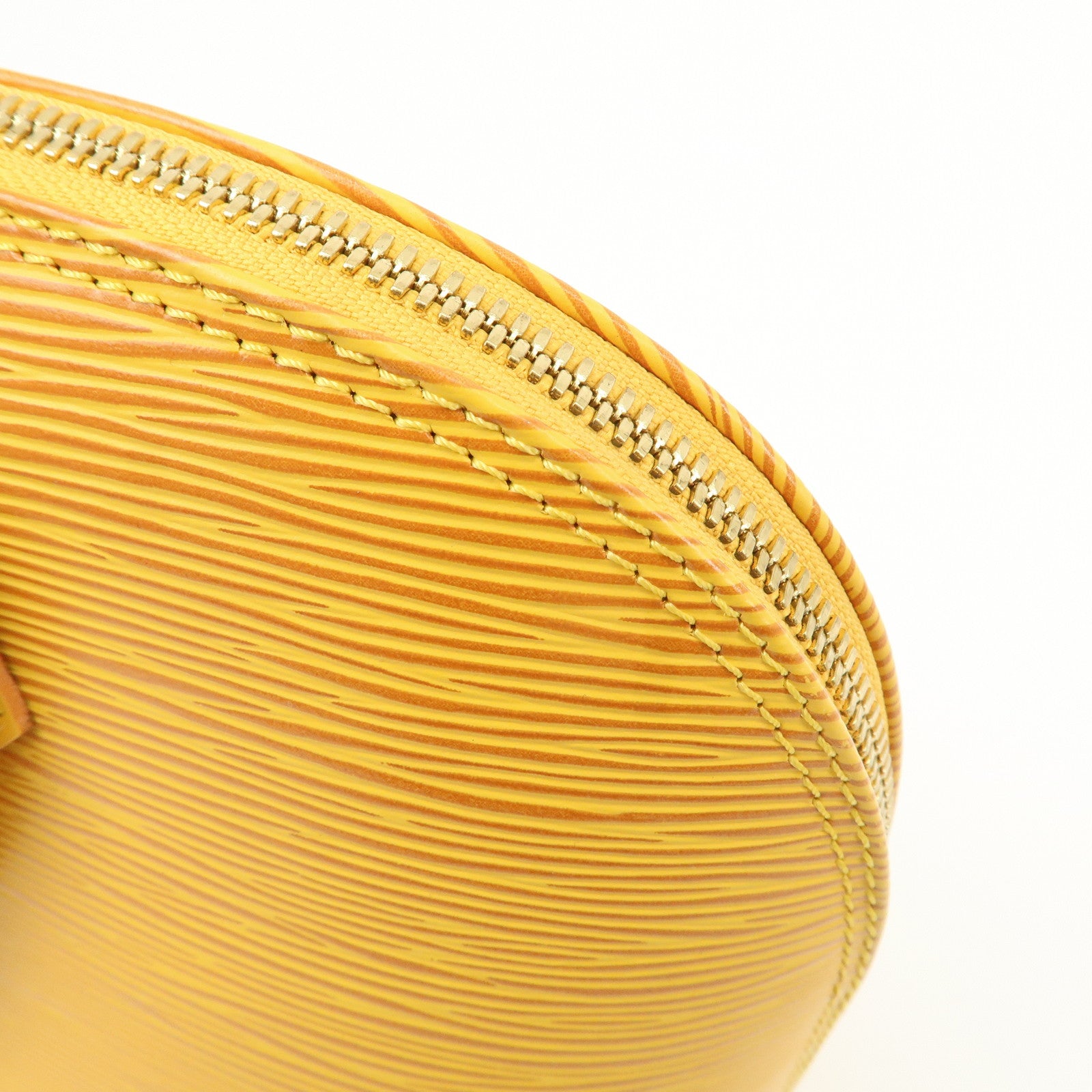 Louis Vuitton Epi Alma PM Hand Bag Tassili Yellow M52149 Used