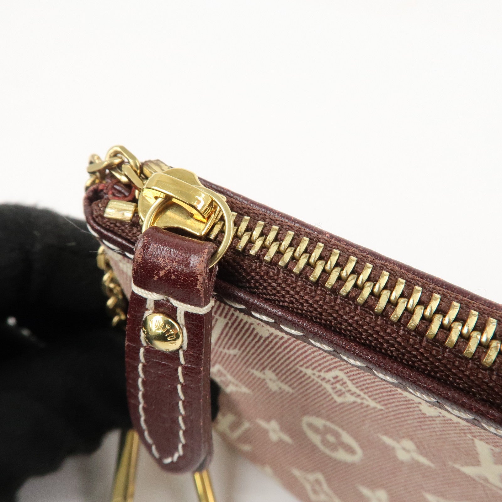 Louis Vuitton Monogram Idylle Pochette Cles Coin Case Sepia M62995 Used