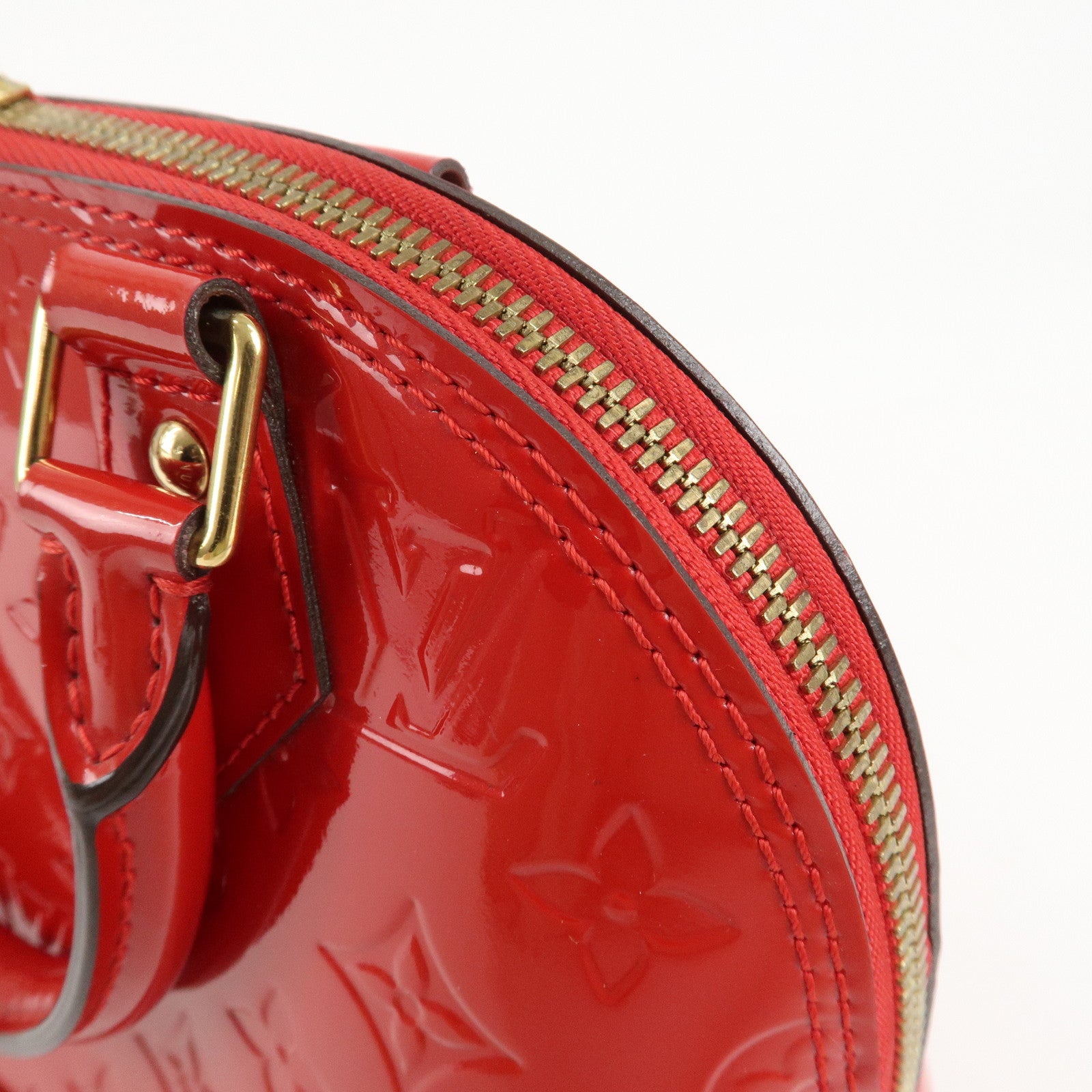 Louis Vuitton Monogram Vernis Alma BB 2Way Shoulder Bag M90174 Used
