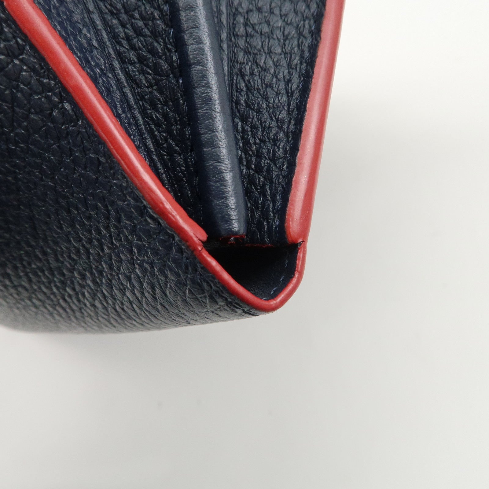 Louis Vuitton Portefeuille Capucines Long Wallet Navy M63739 Used