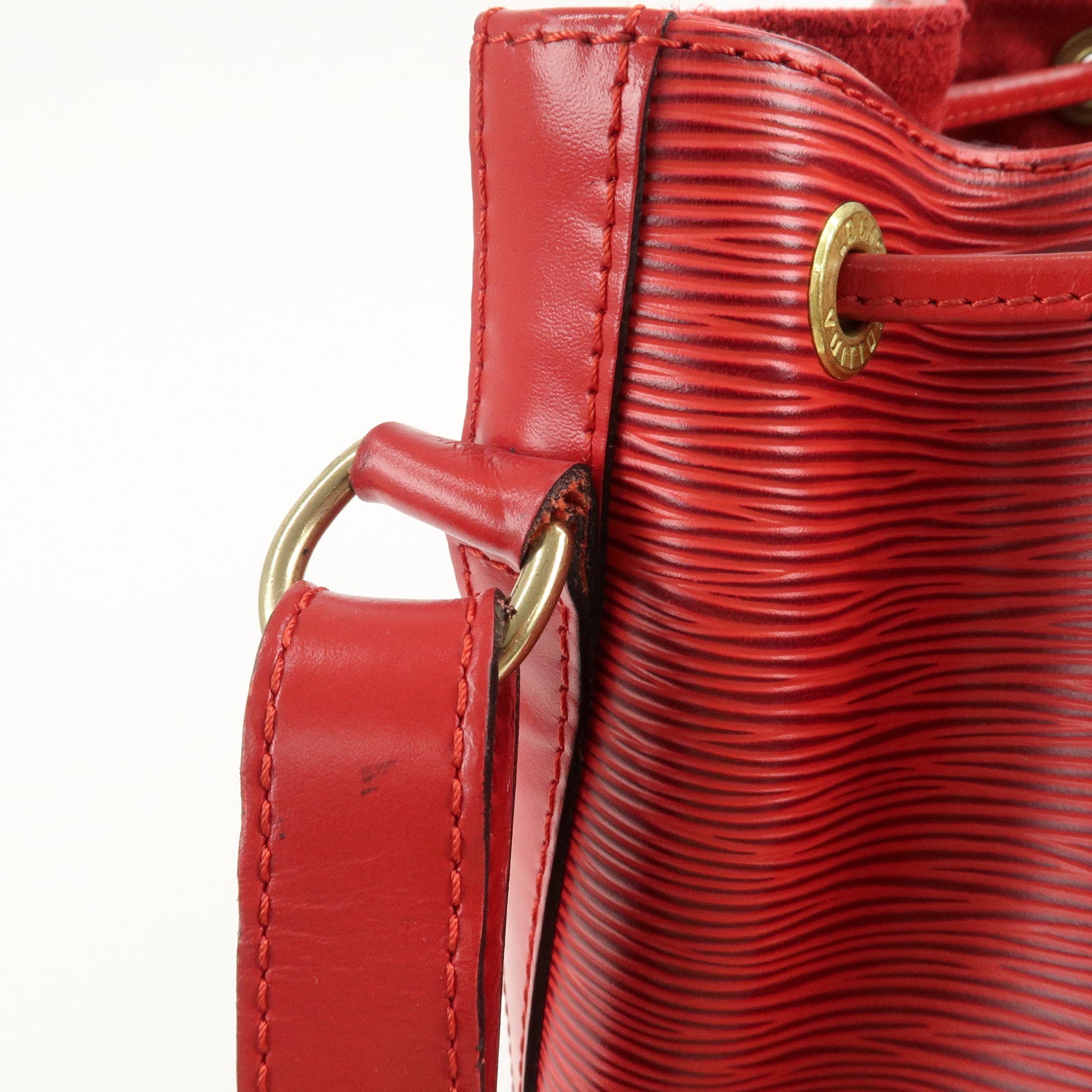 Louis Vuitton Epi Noe Shoulder Bag Castilian Red M44007 Used