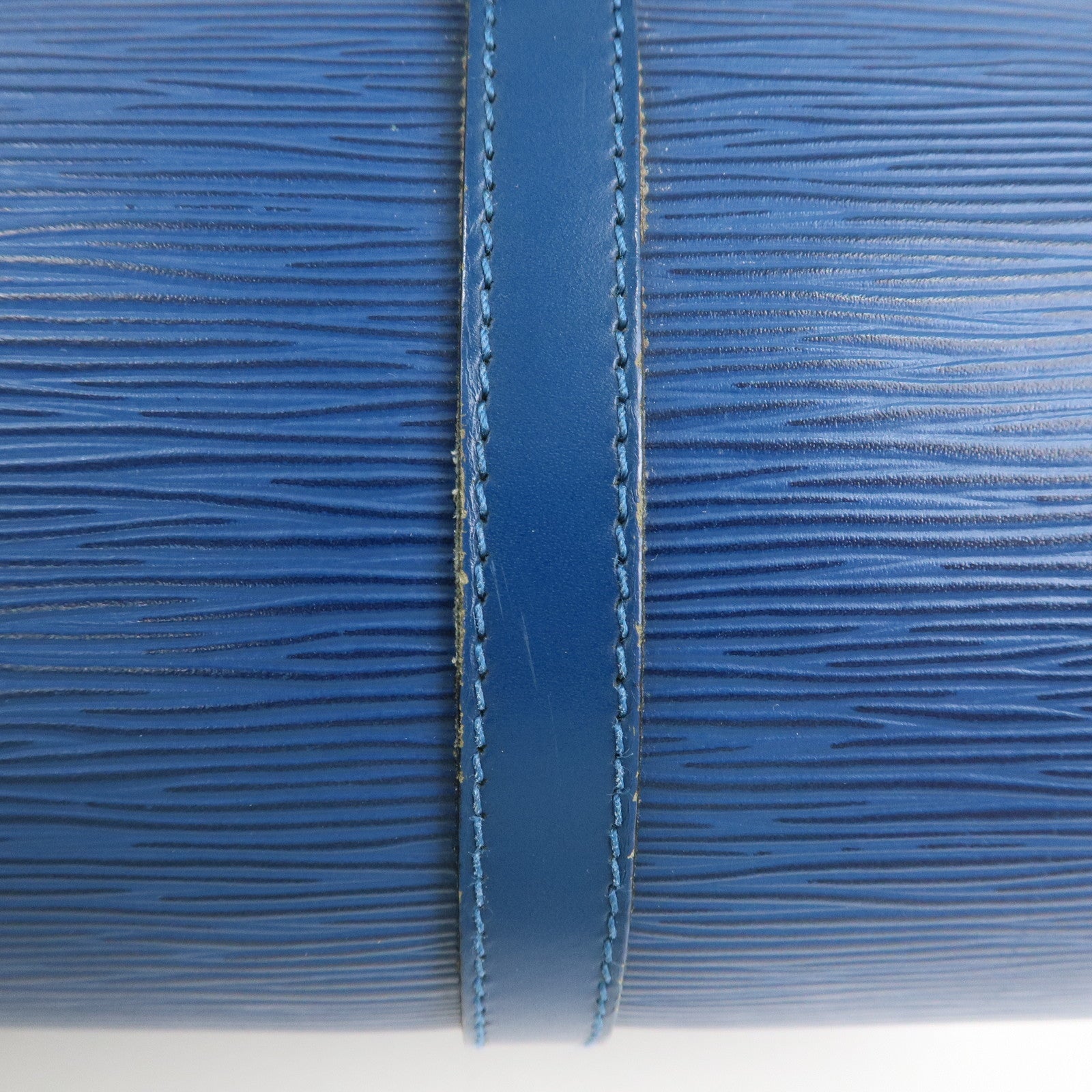 Louis Vuitton Epi Soufflot Shoulder Bag Hand Bag Blue M52225 Used