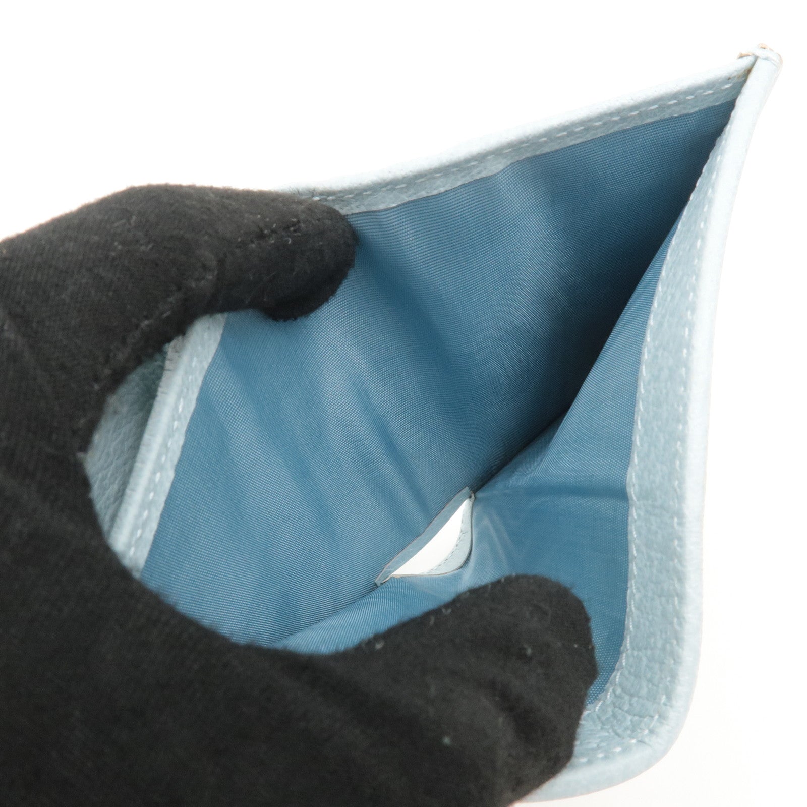 GUCCI GG Marmont Flora Canvas Leather Bi-fold Compact Wallet Used