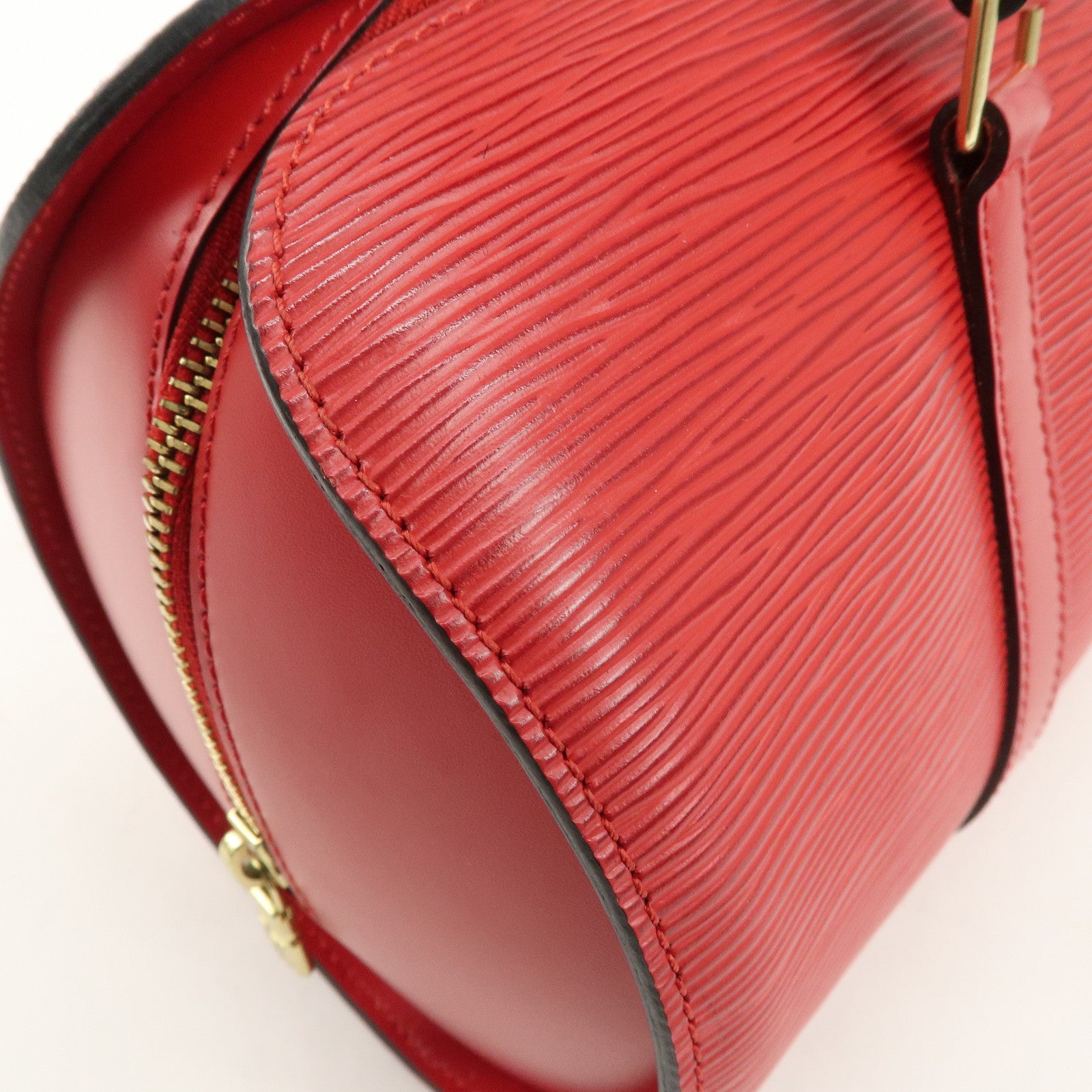 Louis Vuitton Epi Soufflo Hand Bag Castillian Red M52227 Used