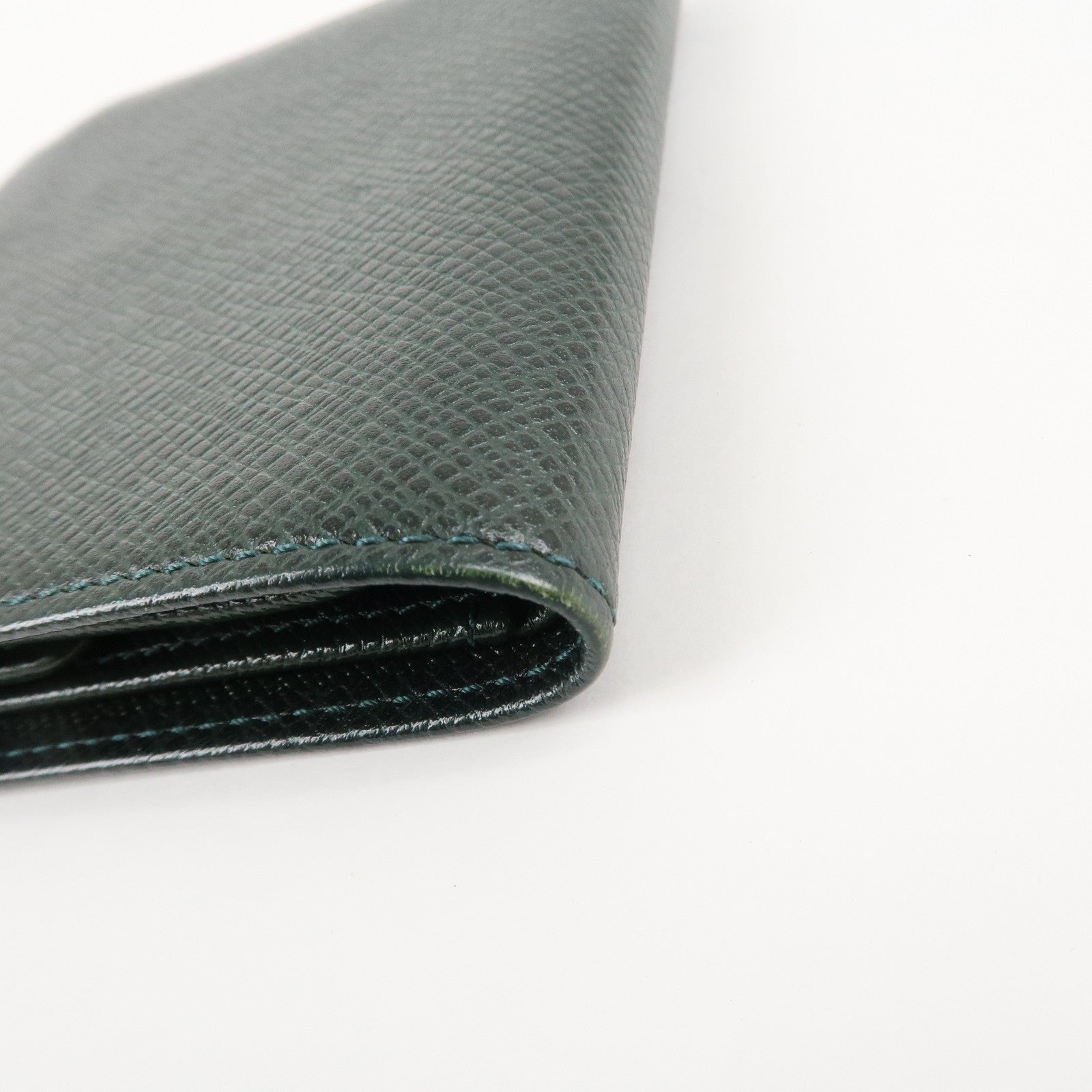 Louis Vuitton Taiga Set of 2 Wallet Epicea M30394 M30454 Used