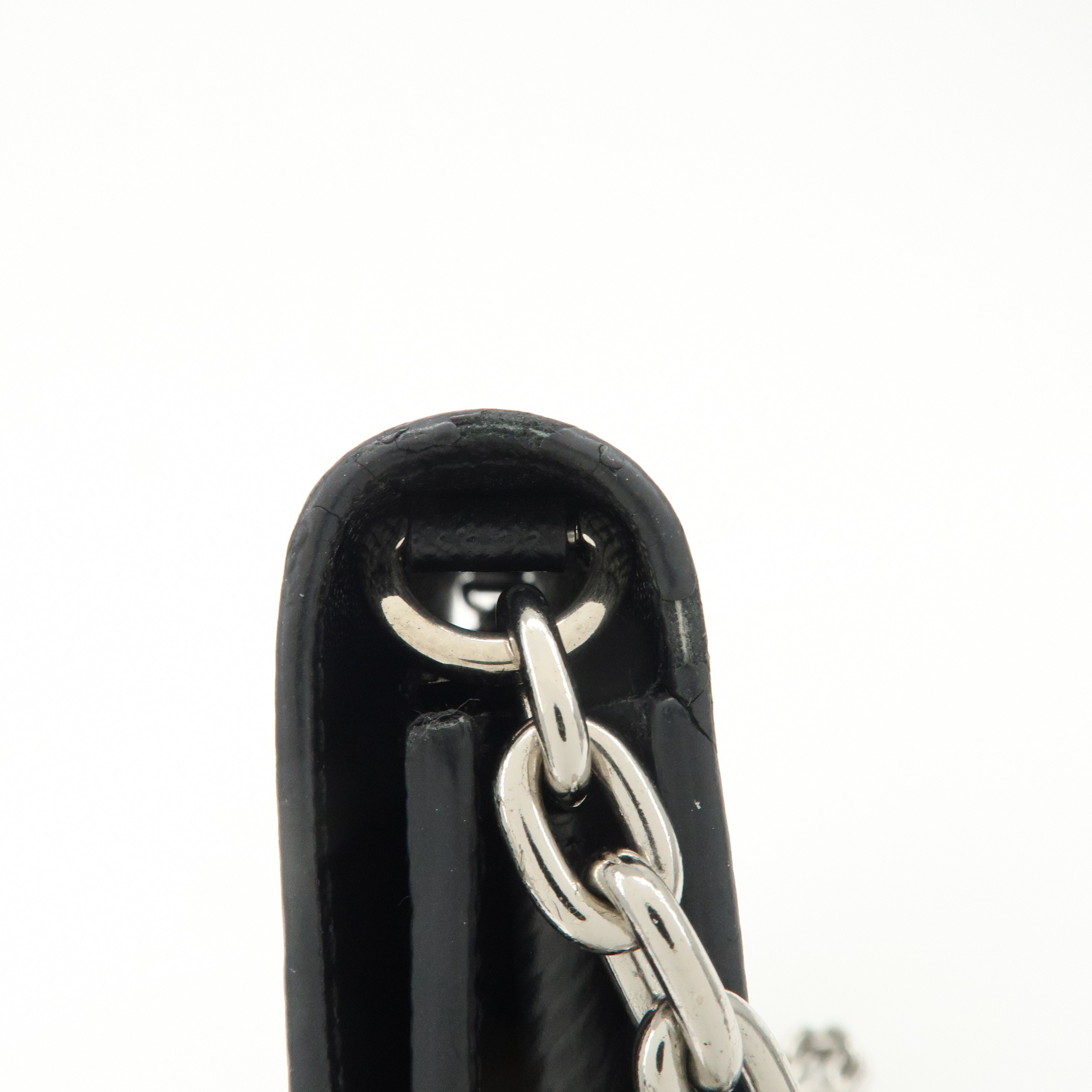 Louis Vuitton Epi Portefeuille Twist Chain Long Wallet WOC M62038 Used