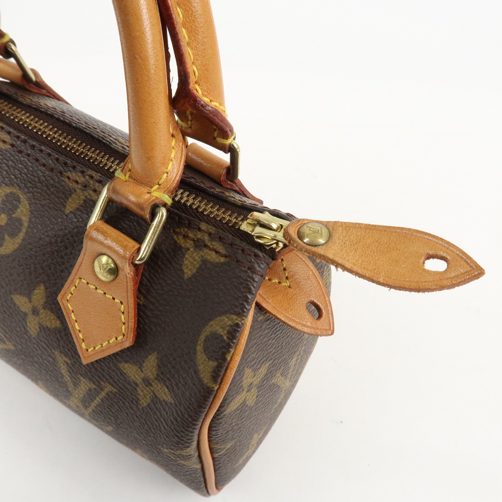 Louis Vuitton Monogram Mini Speedy & Strap M41534 J75010 Used