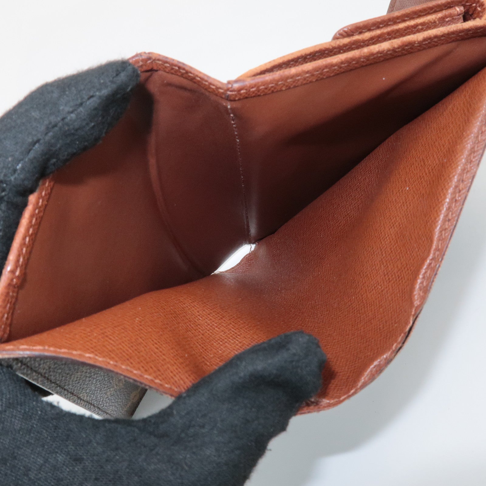 Louis Vuitton Monogram Porte Tresor Etui Papiers Wallet M61202 Used