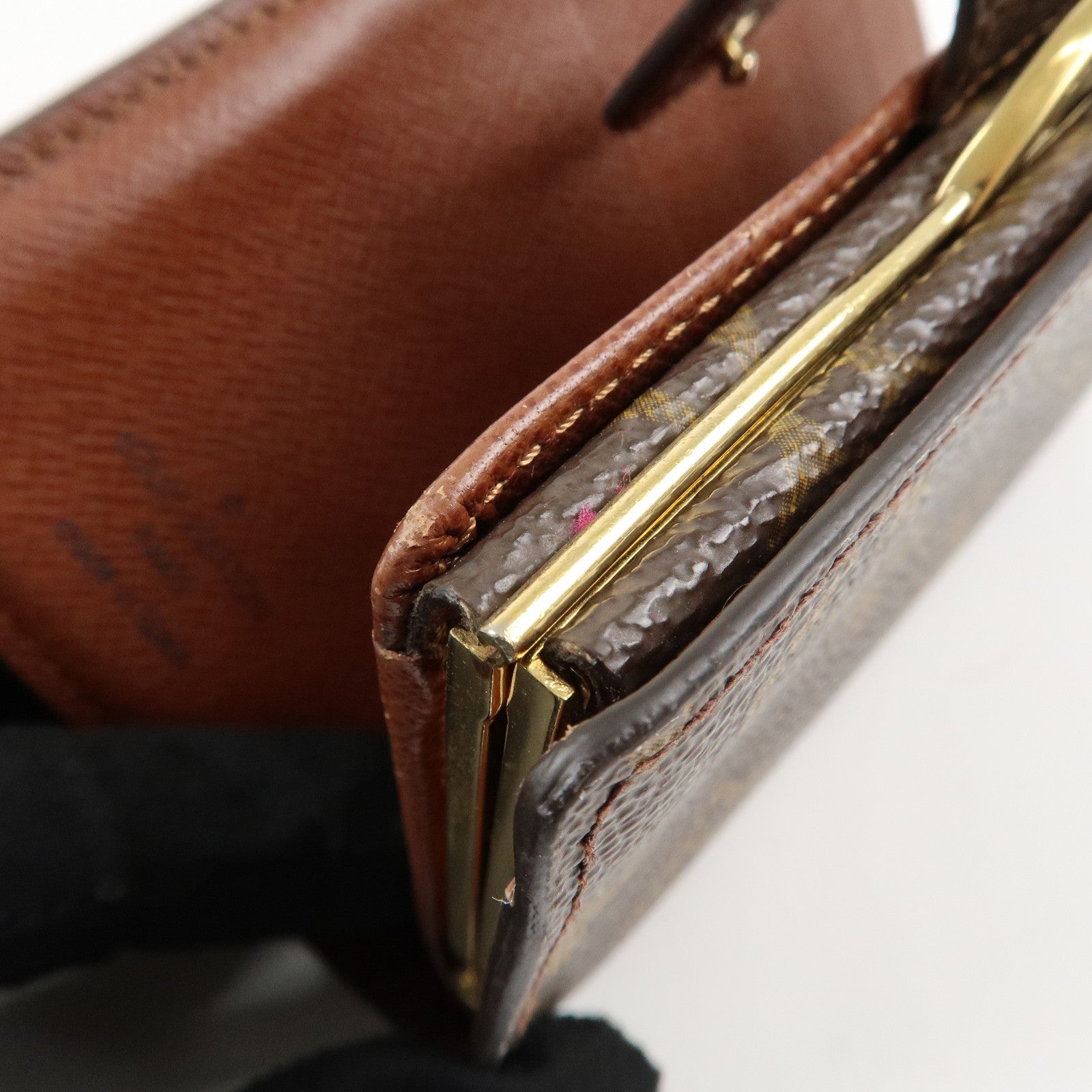 Louis Vuitton Monogram Porte Monnaie Billets Viennois M61663 Used