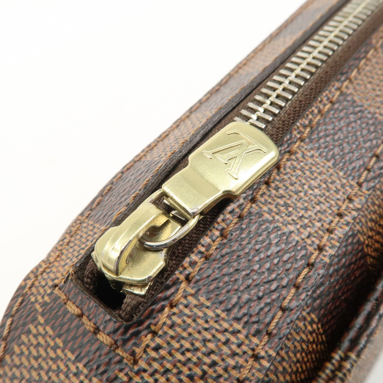Louis Vuitton Damier Geronimos Body Bag Waist Bag Brown N51944 Used