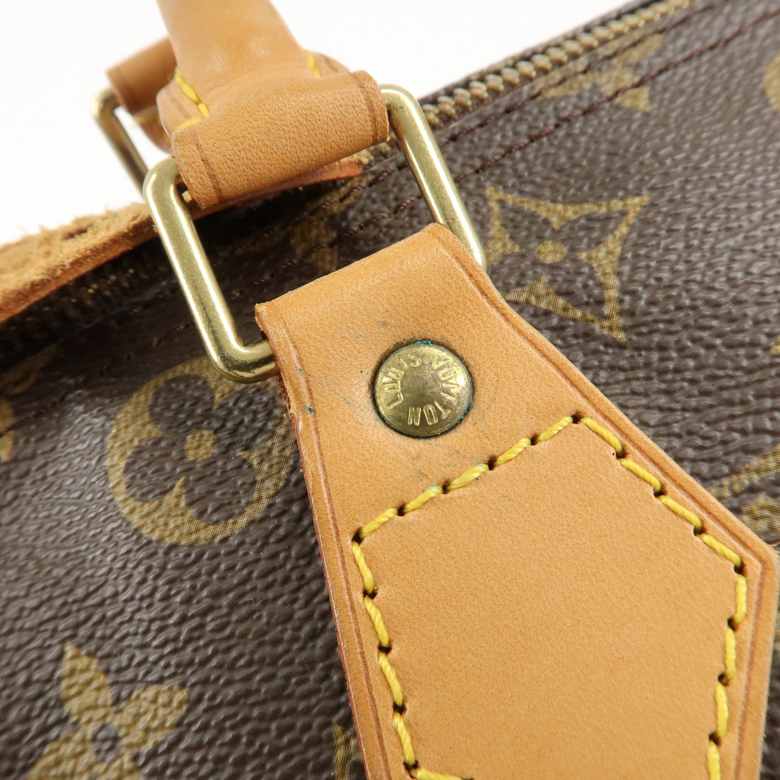 Louis Vuitton Monogram Speedy 30 Hand Bag Boston Bag M41526 Used