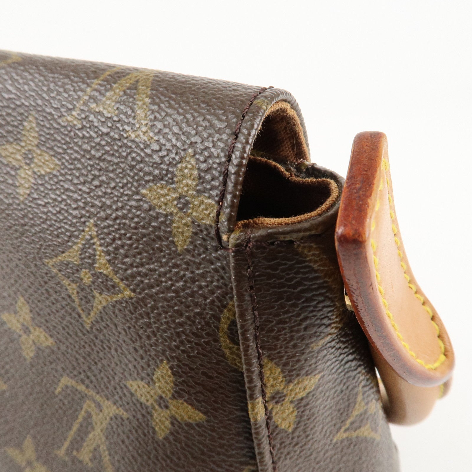 Louis Vuitton Monogram Mini Looping Shoulder Bag Hand Bag M51147 Used