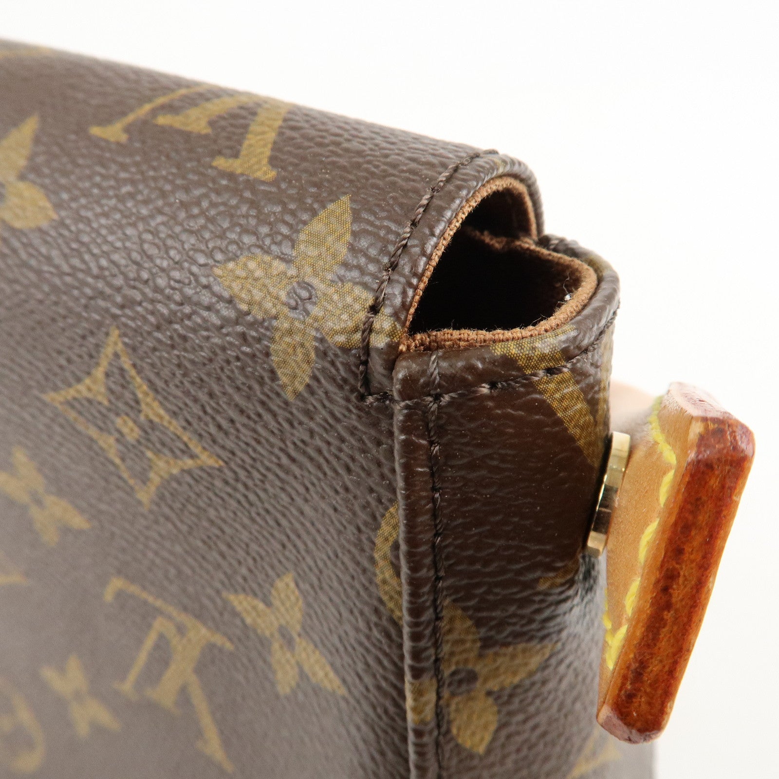 Louis Vuitton Monogram Mini Looping Shoulder Bag Hand Bag M51147 Used