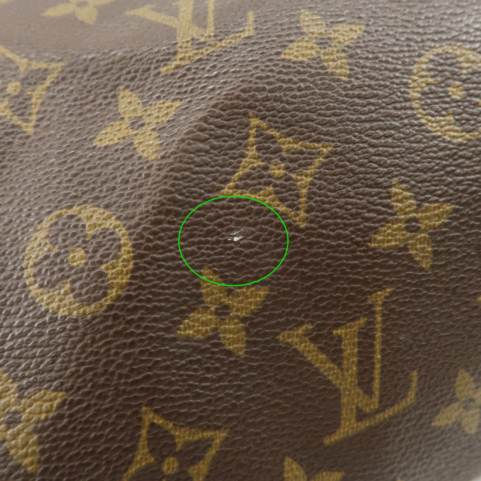 Louis Vuitton Monogram Speedy 40 Hand Bag Boston Bag M41522 Used