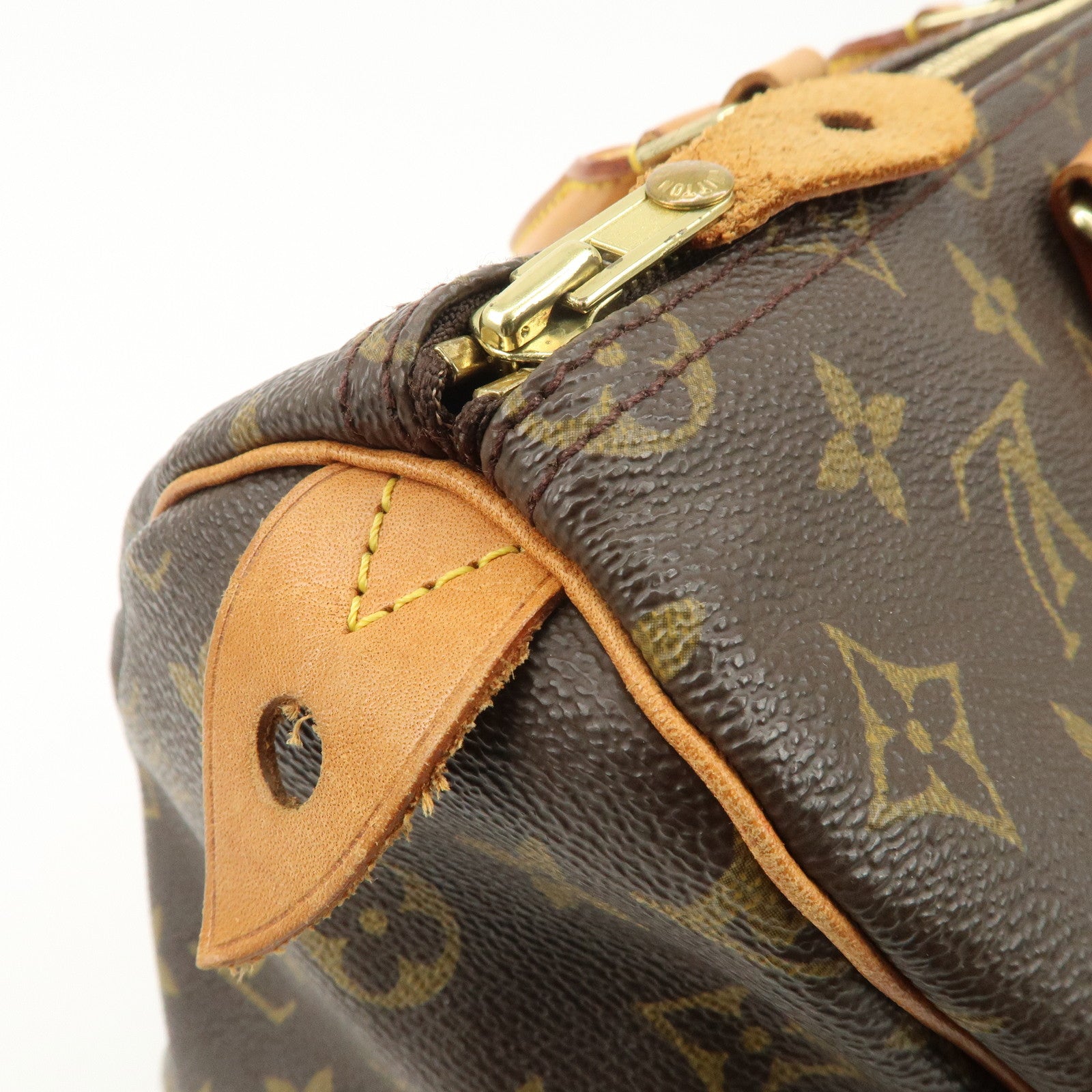 Louis Vuitton Monogram Speedy 35 Hand Bag Boston Bag M41524 Used