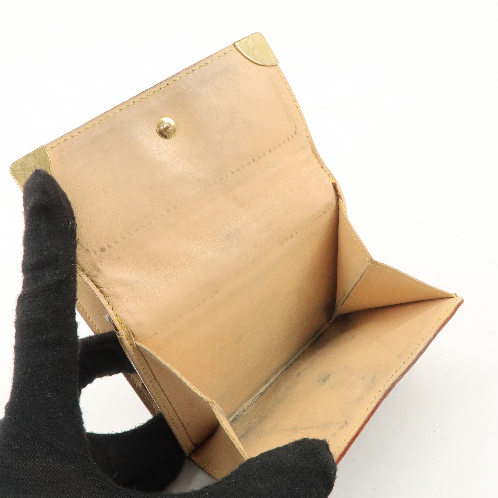 Louis Vuitton Monogram Set of 2 Multicolor Wallet M93745 M92984 Used