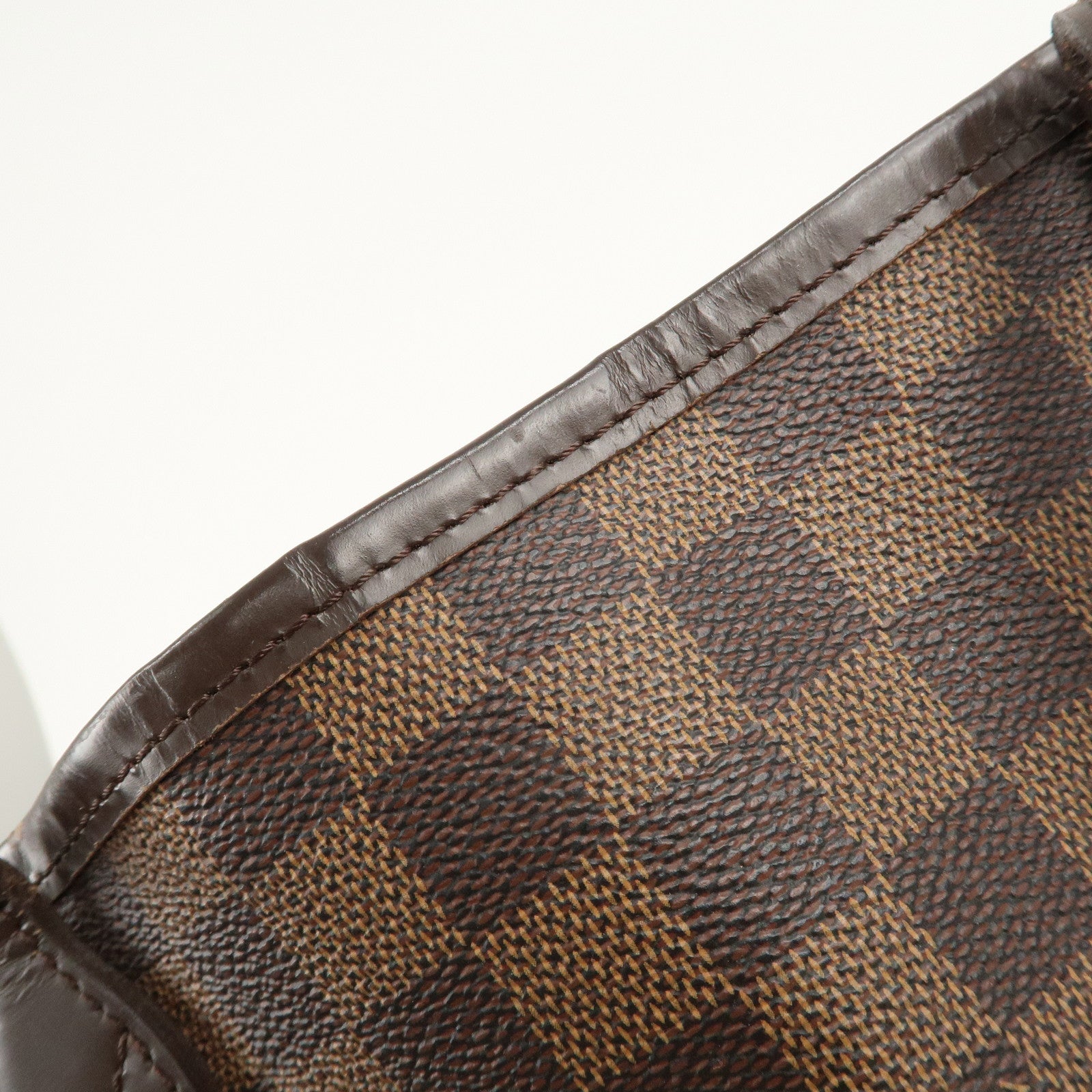 Louis Vuitton Damier Neverfull MM Tote Bag Hand Bag N51105 Used