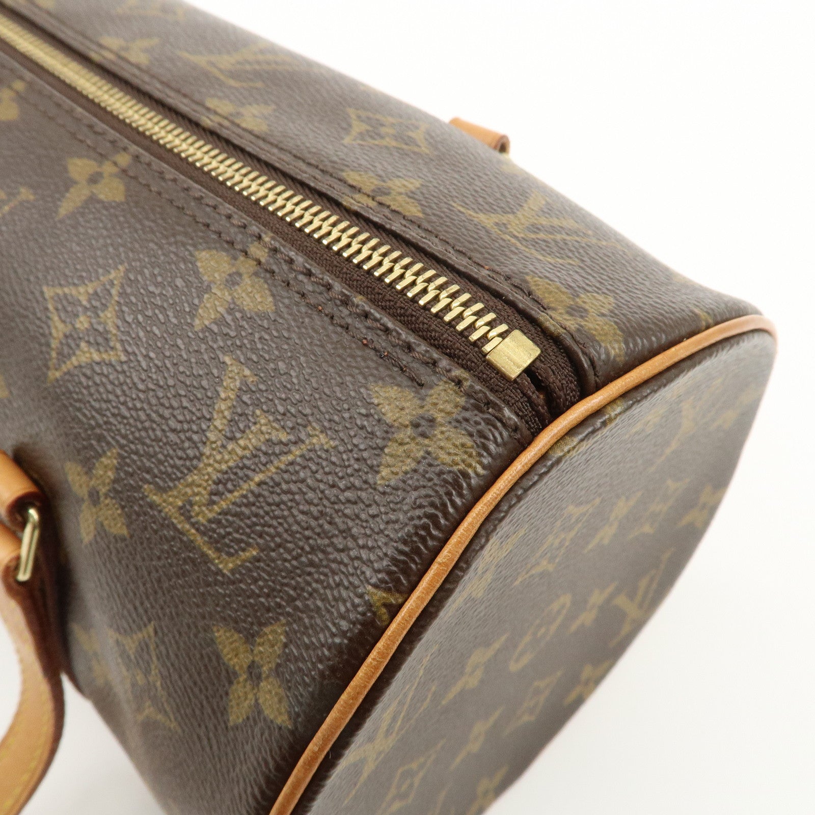 Louis Vuitton Monogram Papillon 30 Hand Bag New Style M51385 Used