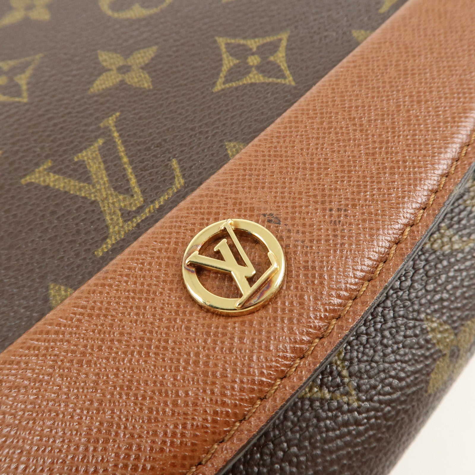 Louis Vuitton Monogram Bordeaux 2Way Bag Shoulder Bag M51797 Used