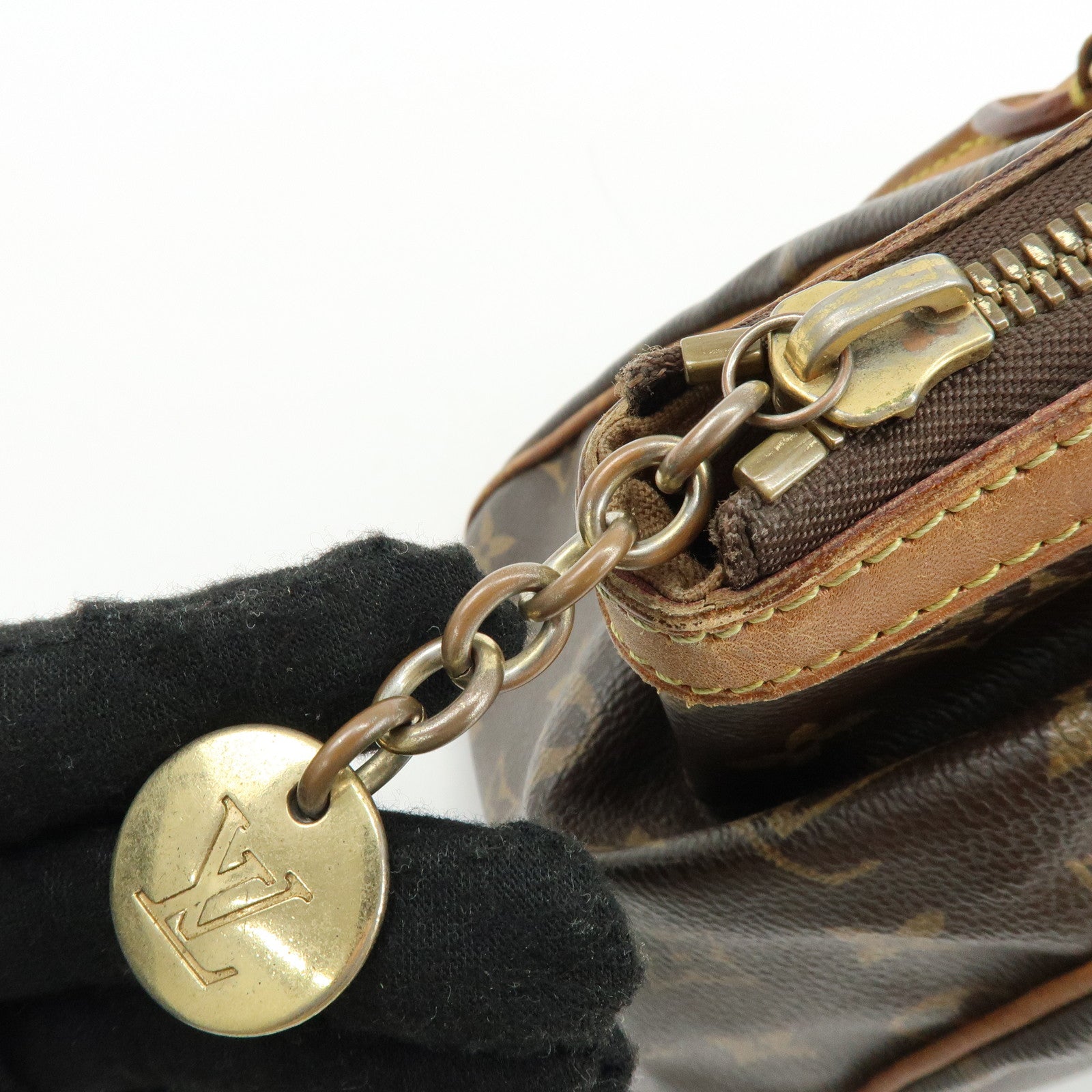 Louis Vuitton Monogram Tivoli PM Hand Bag Shoulder Bag Brown M40143