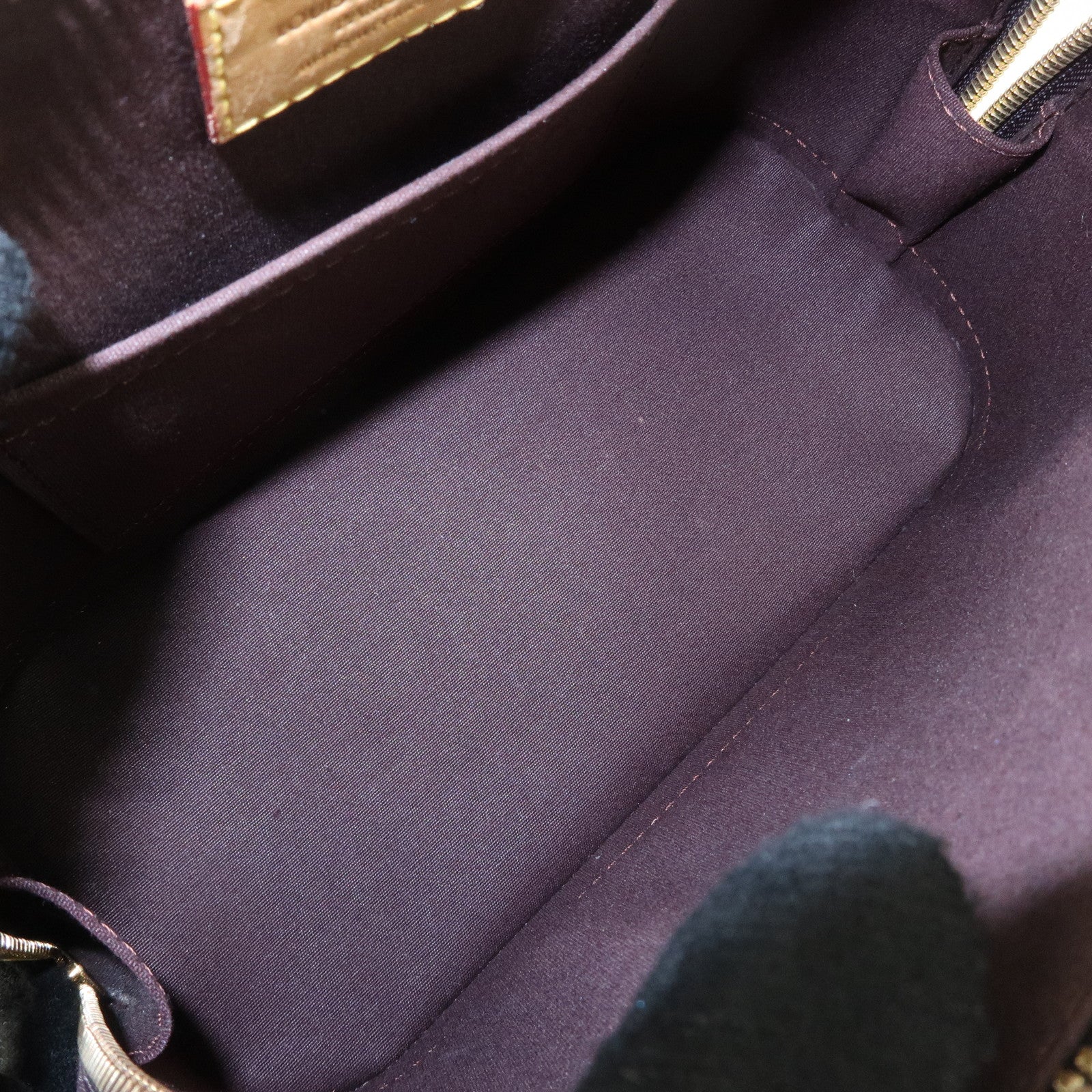 Louis Vuitton Monogram Vernis Leather Alma BB 2way Hand Bag M91700 Used