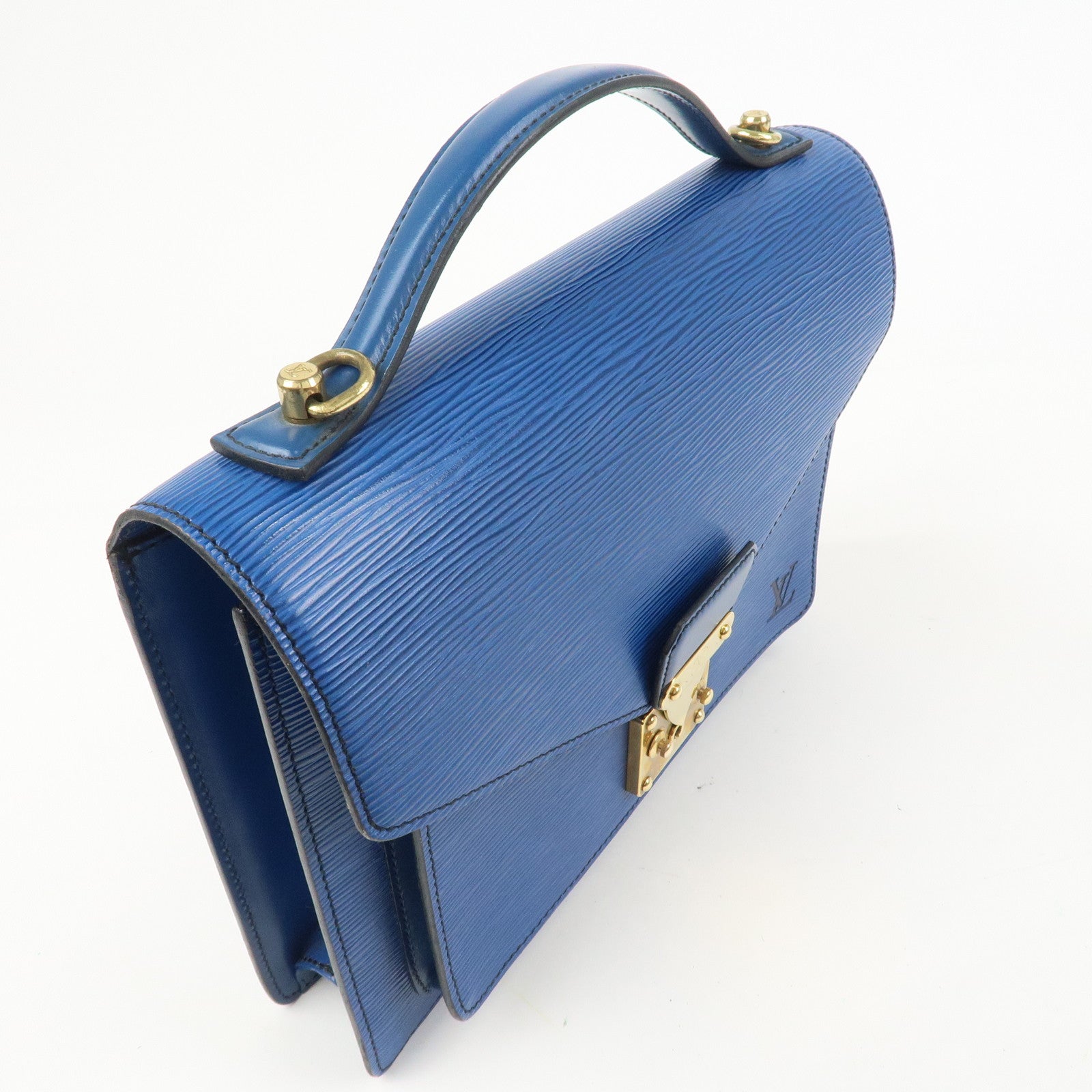 Louis Vuitton Epi Monceau 2Way Shoulder Bag Hand Bag M52125