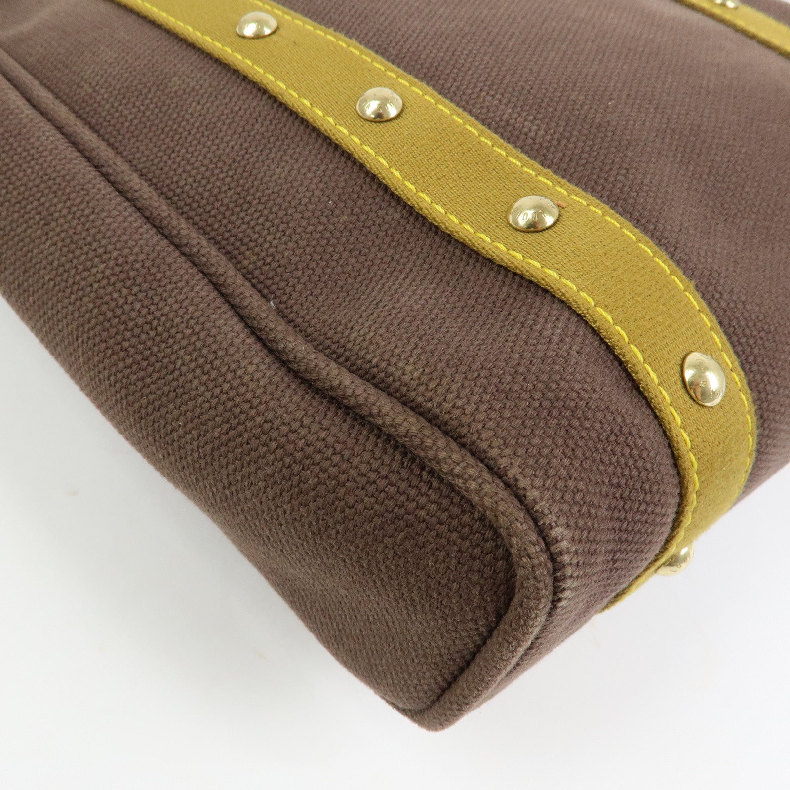 Louis Vuitton Antigua Cabas MM Tote Bag Shoulder Bag Brown M40086