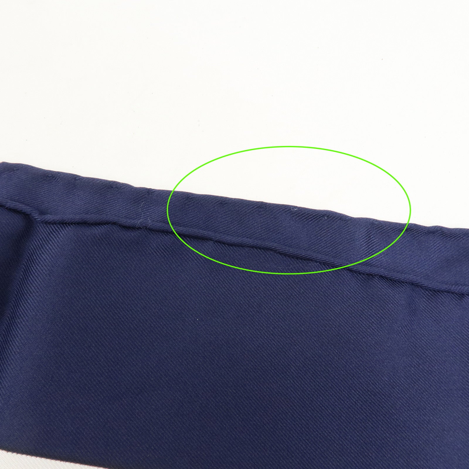 HERMES Carre 90 Silk 100% Scarf Eperon d'or Navy White