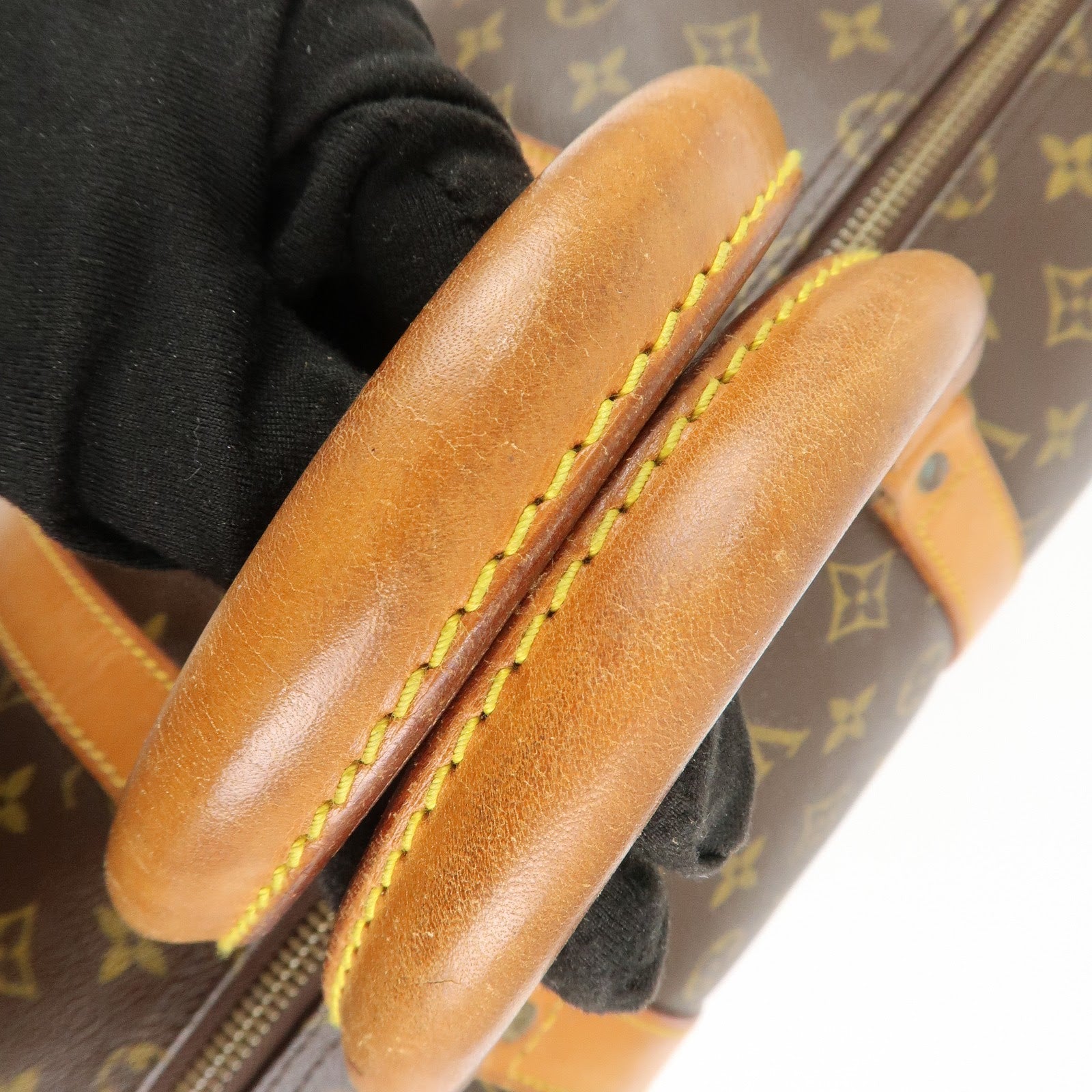 Louis Vuitton Monogram Keep All Bandouliere 55 Boston Bag M41414