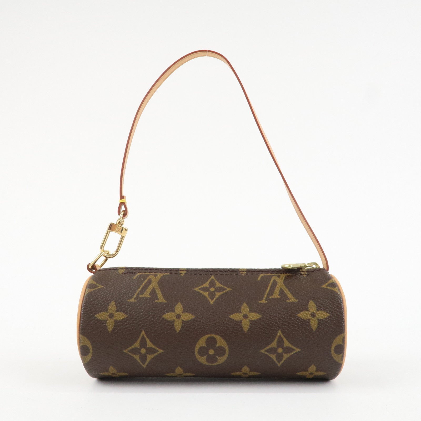 Louis Vuitton Monogram Mini Pouch for Papillon Bag New Style Brown Used
