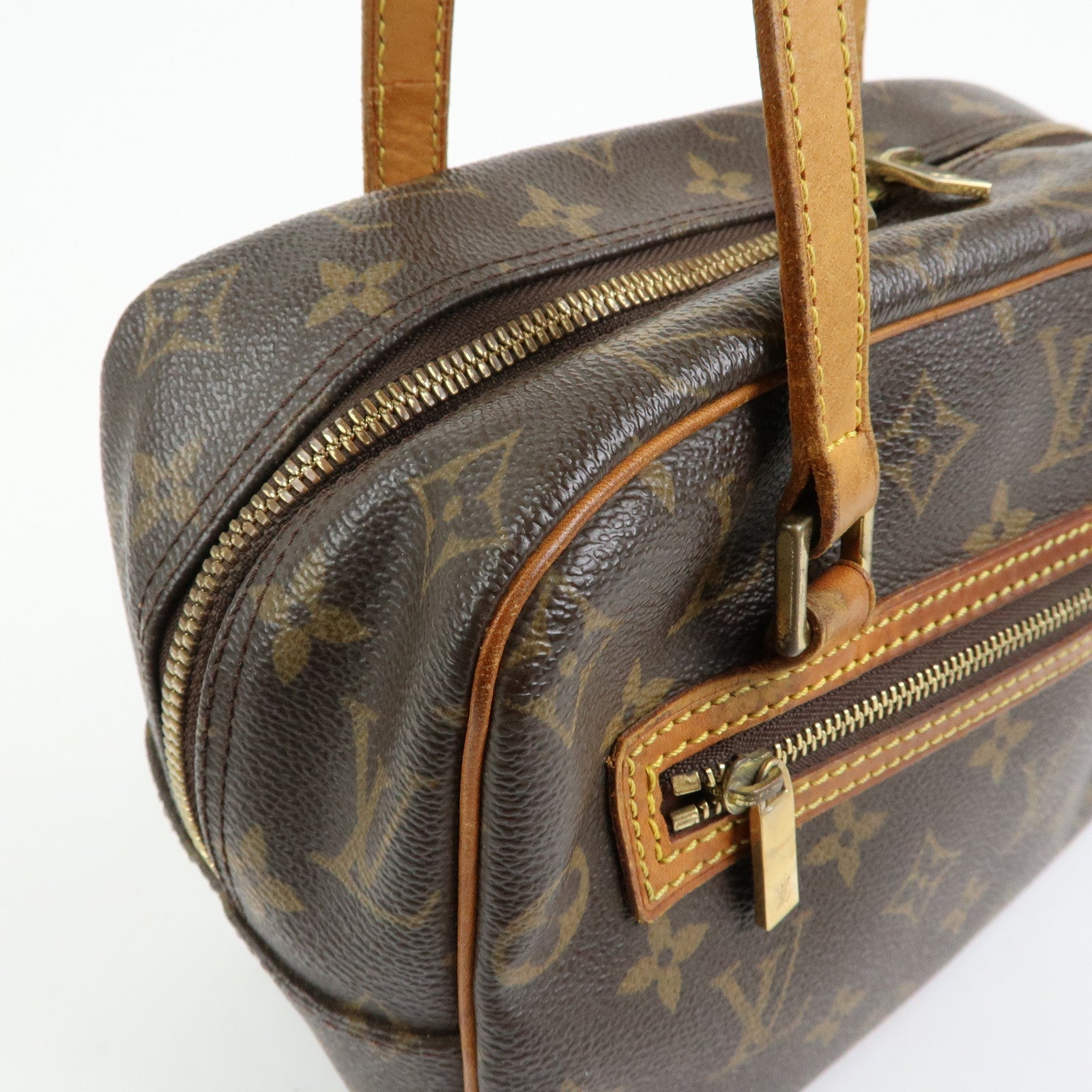 Louis Vuitton Monogram Cite MM Shoulder Bag Hand Bag M51182