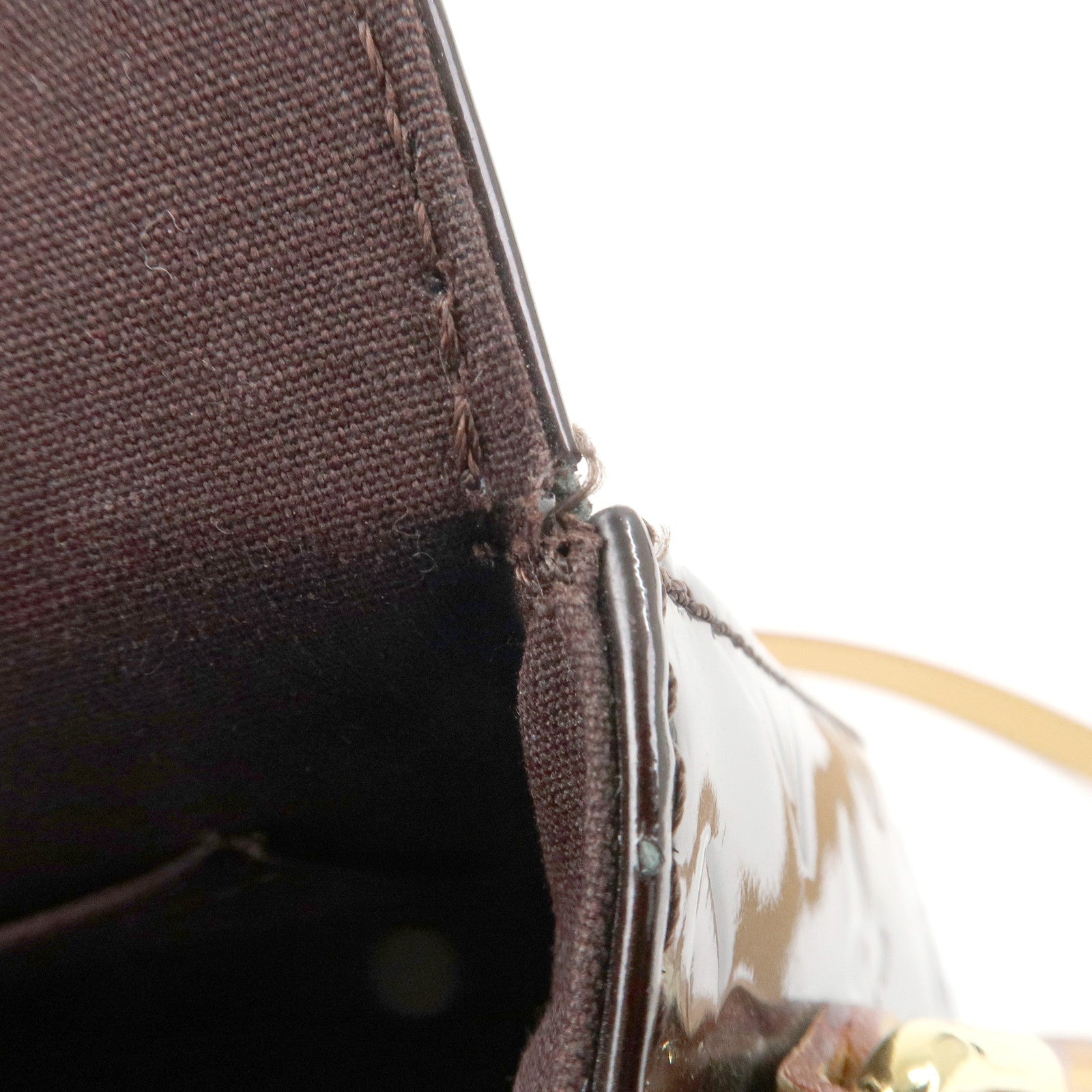 Louis Vuitton Monogram Vernis Leather Belleflower PM M91704 Used