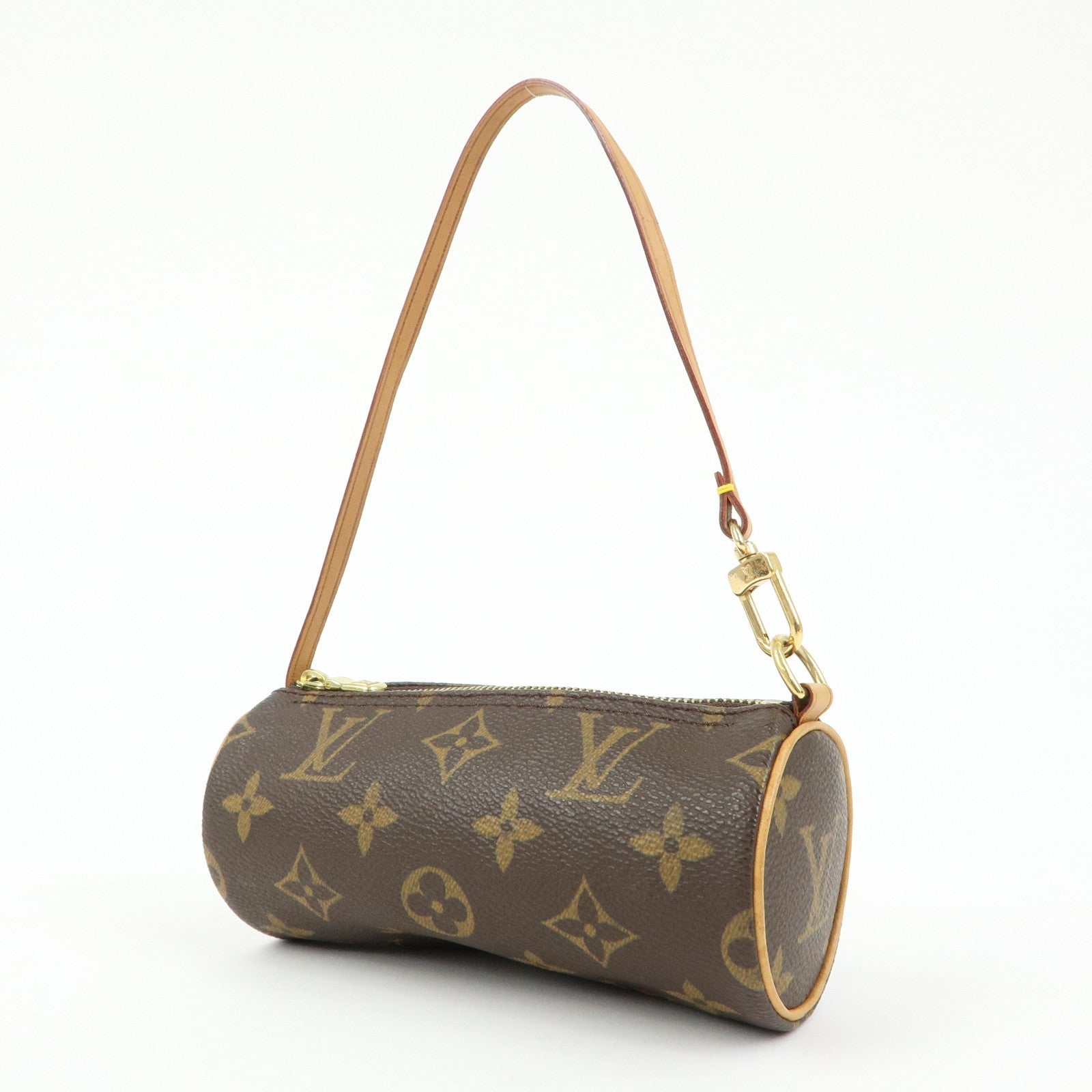 Louis Vuitton Monogram Canvas Leather Mini Pouch for Papillon Bag