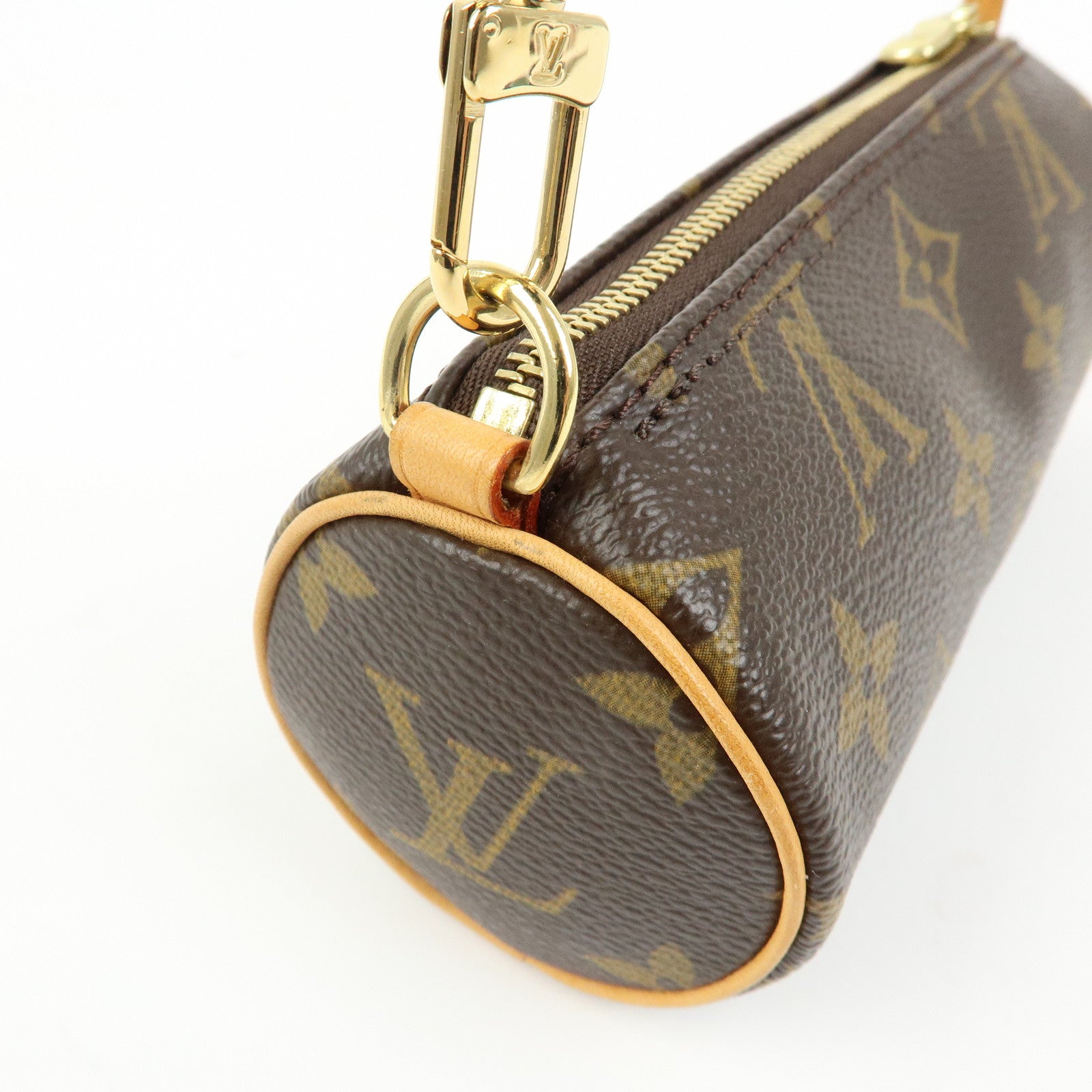 Louis Vuitton Monogram Mini Pouch for Papillon Bag Brown