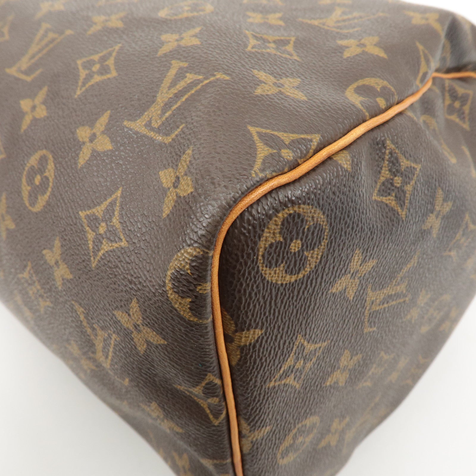 Louis Vuitton Monogram Speedy 40 Hand Bag Boston Bag M41522 Used